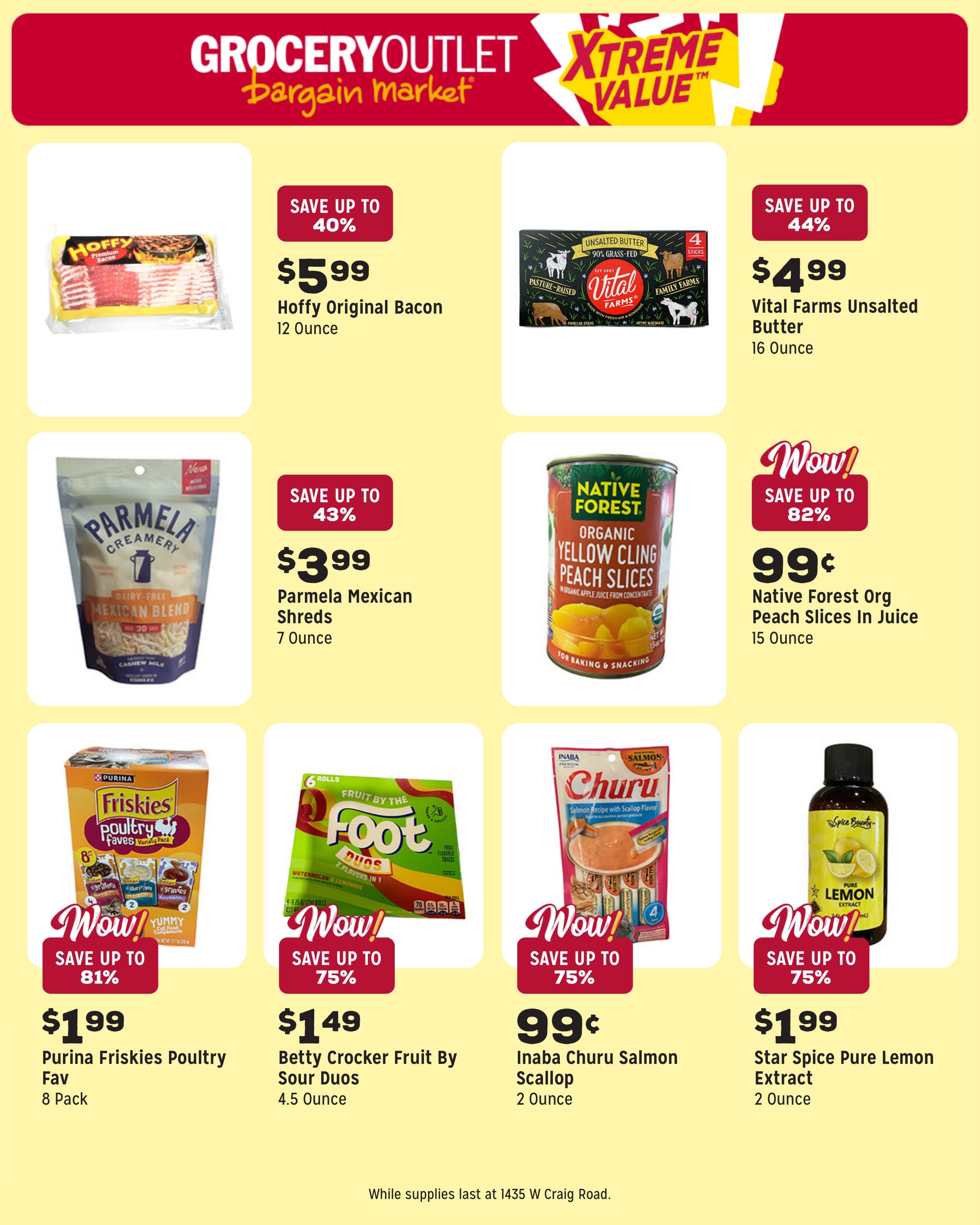 Grocery Outlet (North Las Vegas Area, NV) Weekly Ad August 5 - 11, 2026