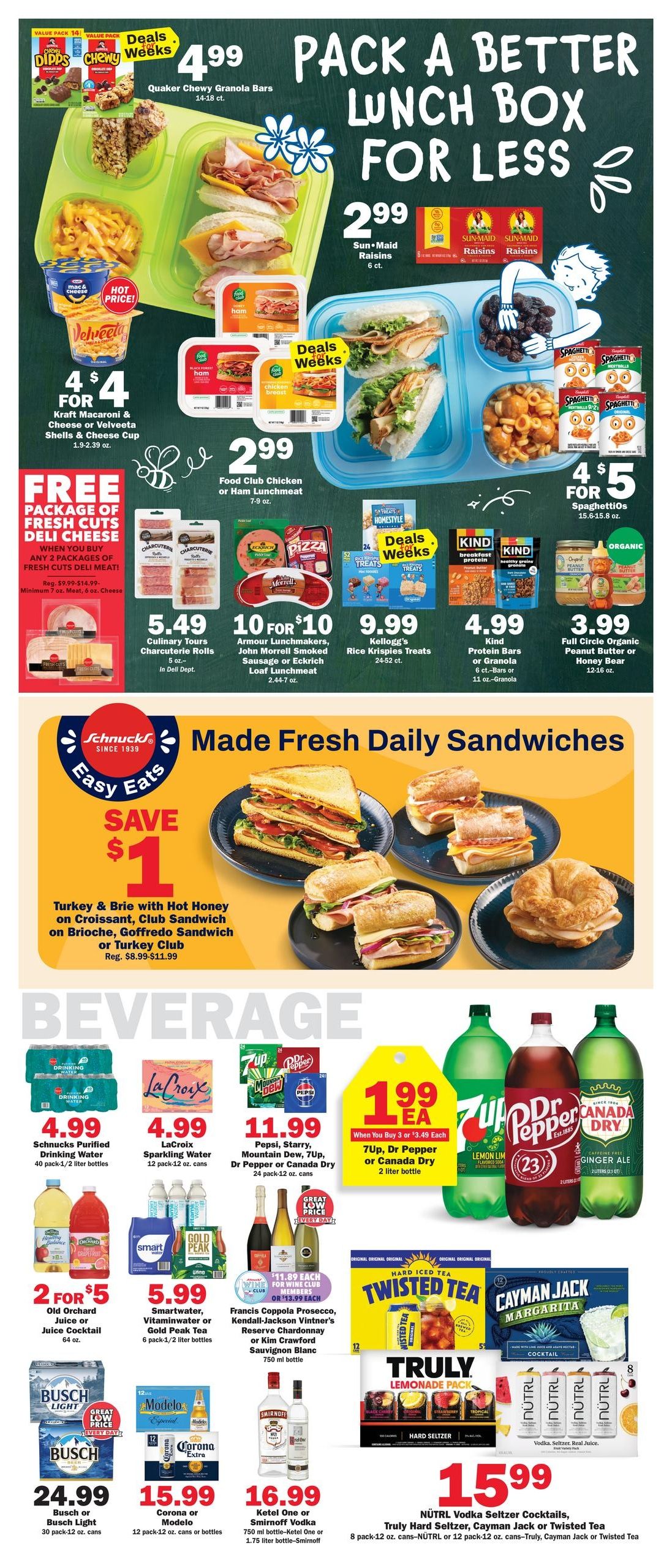 Schnucks (Jefferson City–Westphalia Area, MO) Weekly Print Weekly Ad August 12 - 18, 2026