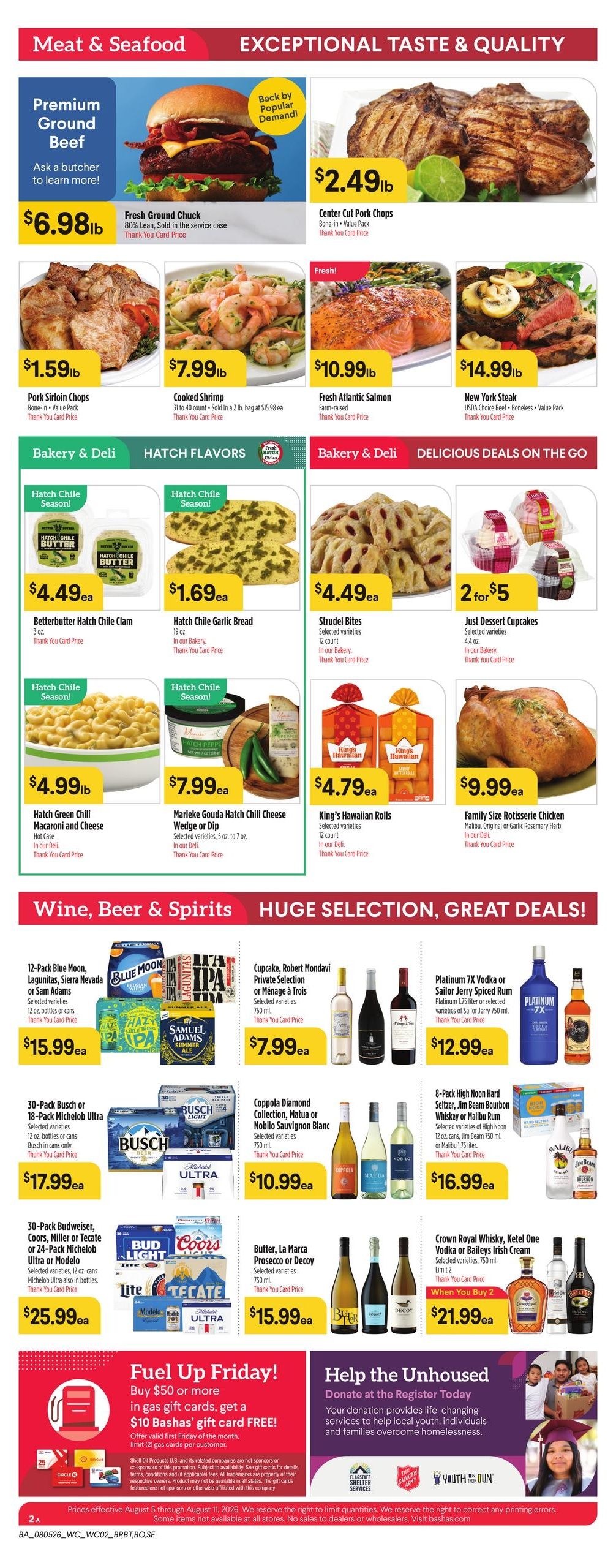 Bashas' (Apache Junction Area, AZ) Weekly Ad August 5 - 11, 2026