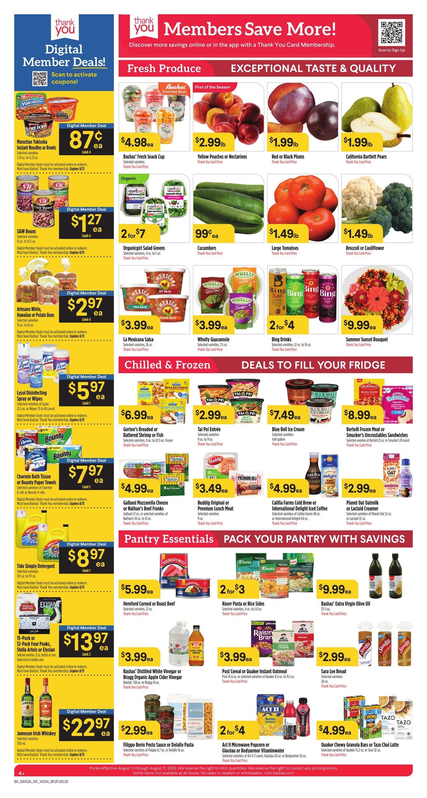 Bashas' (Apache Junction Area, AZ) Weekly Ad August 5 - 11, 2026