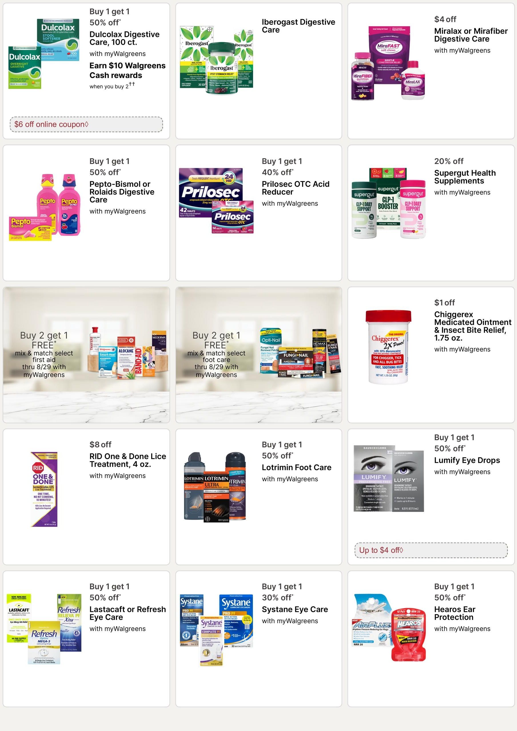 Walgreens (MD, OH, WV) Weekly Ad August 9 - 15, 2026