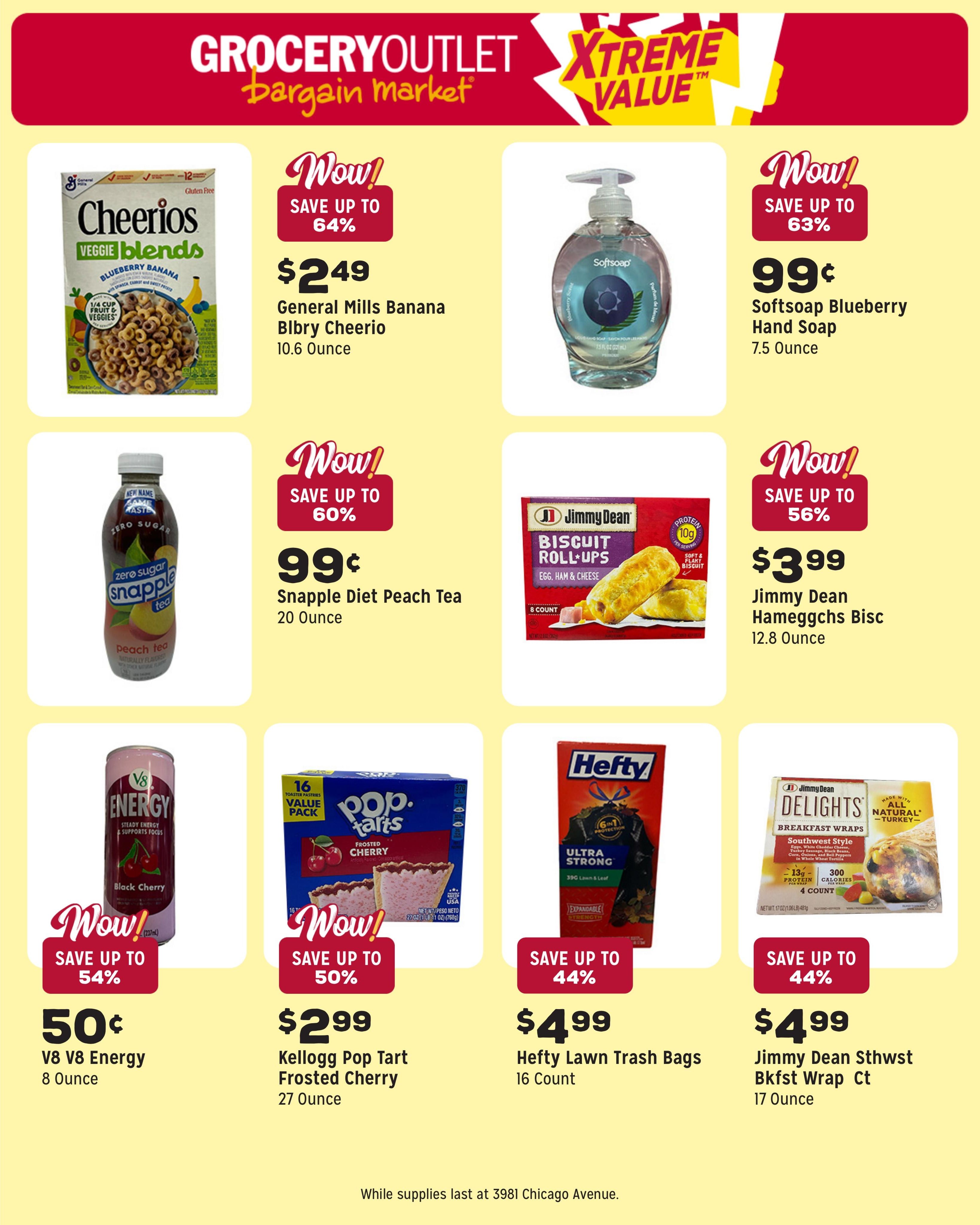 Grocery Outlet (Riverside–Moreno Valley Area, CA) Weekly Ad August 5 - 11, 2026