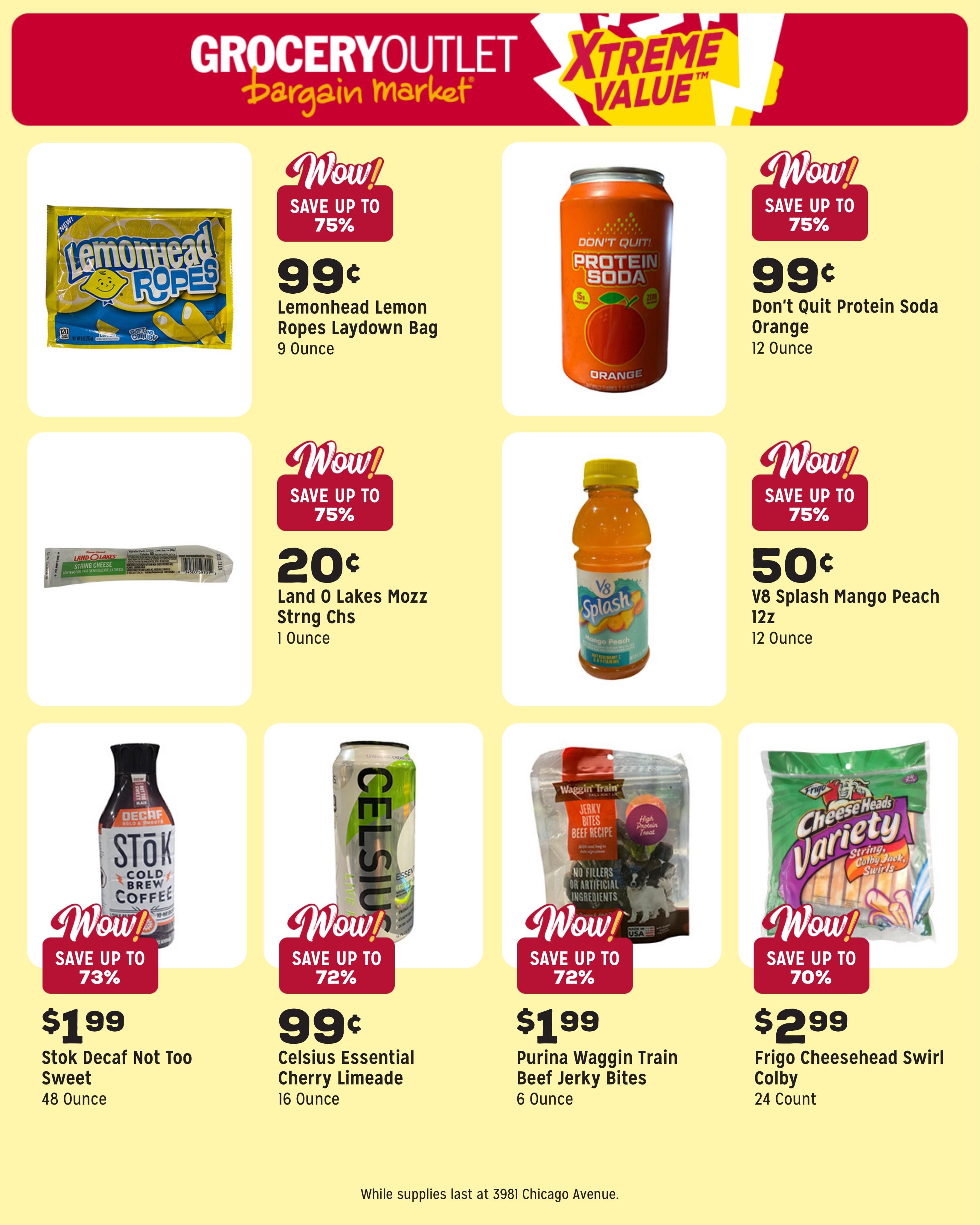 Grocery Outlet (Riverside–Moreno Valley Area, CA) Weekly Ad August 5 - 11, 2026