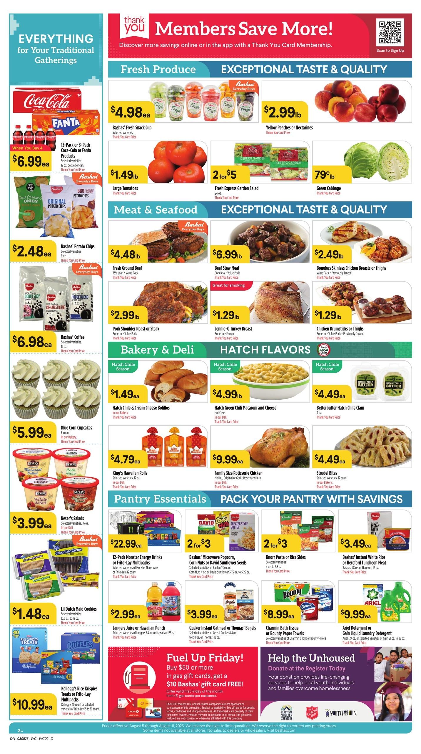 Bashas' (AZ, NM) Weekly Ad August 5 - 11, 2026