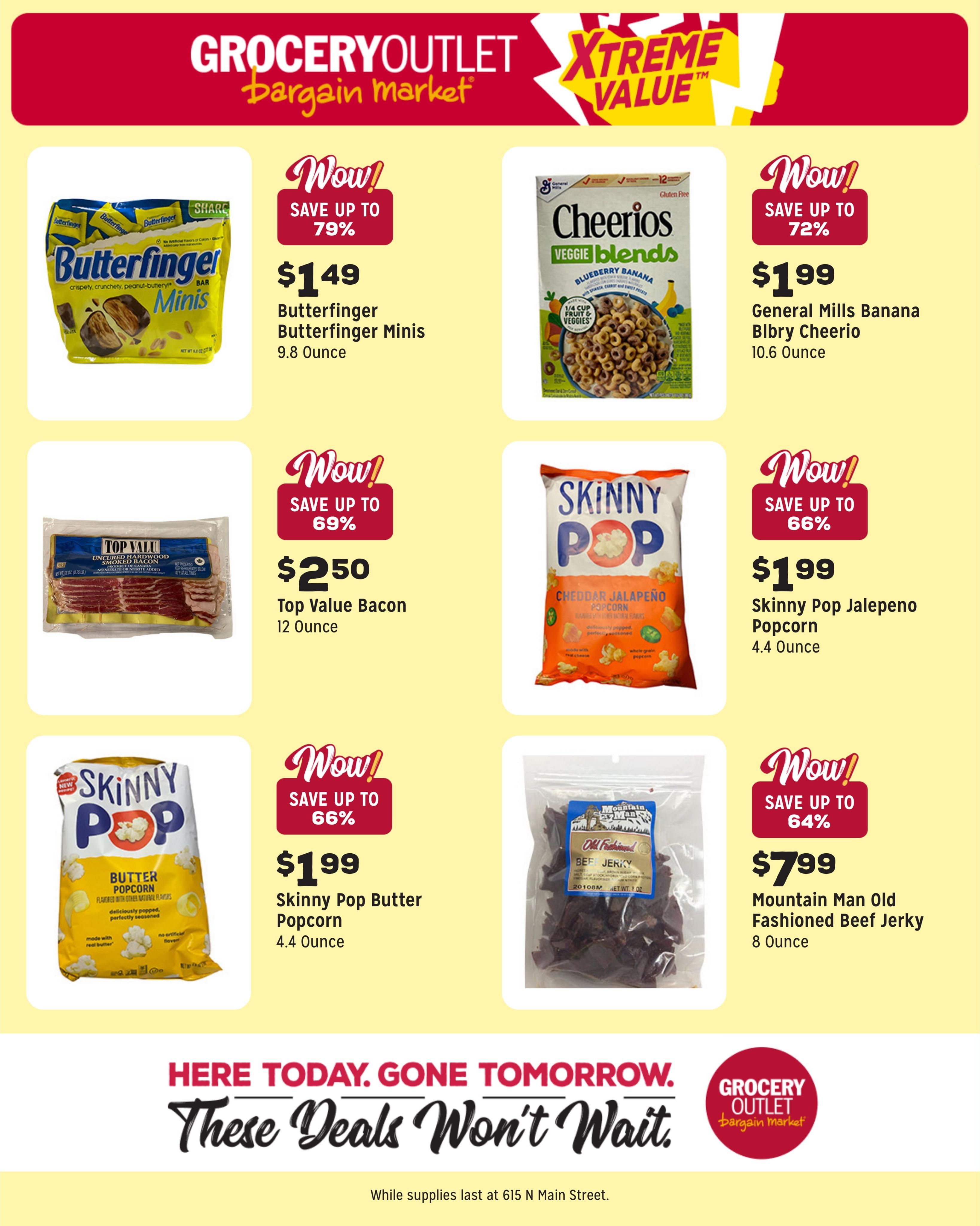 Grocery Outlet (Sun Valley Area, ID) Weekly Ad August 5 - 11, 2026