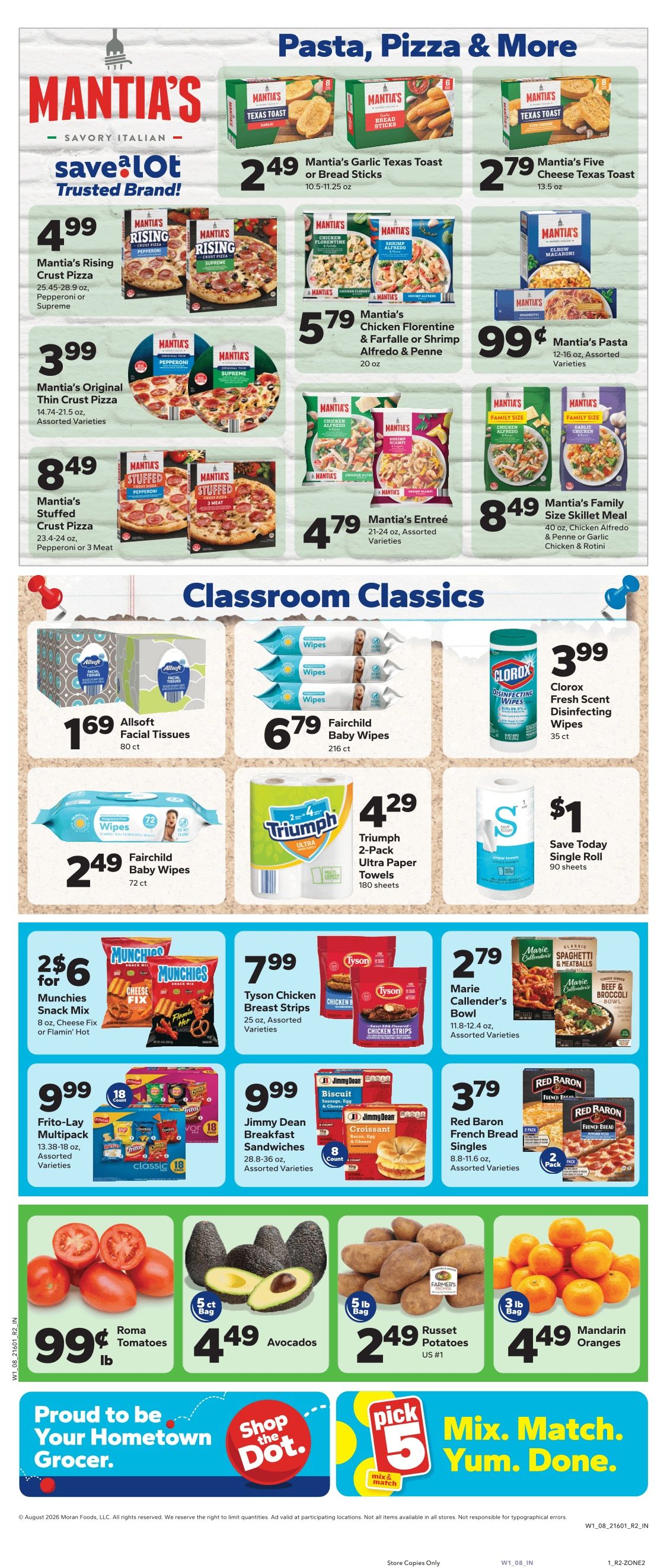 Save a Lot Food Stores (Cleveland, TN) Weekly Ad August 5 - 11, 2026