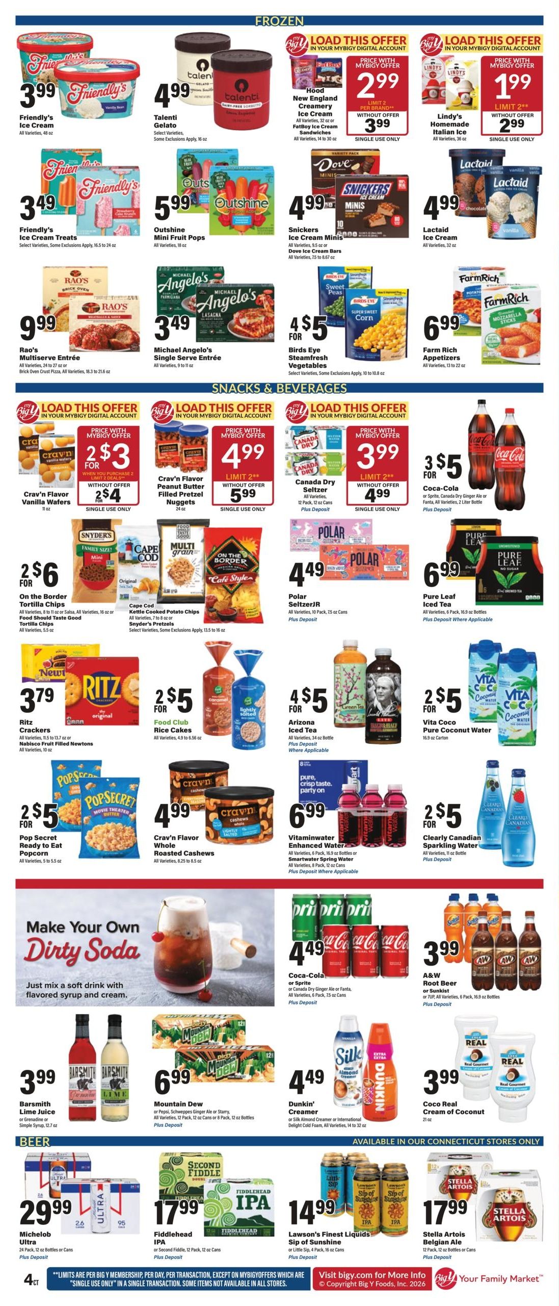 Big Y (Bridgeport–Middlefield Area, CT–NY) Weekly Ad August 6 - 12, 2026