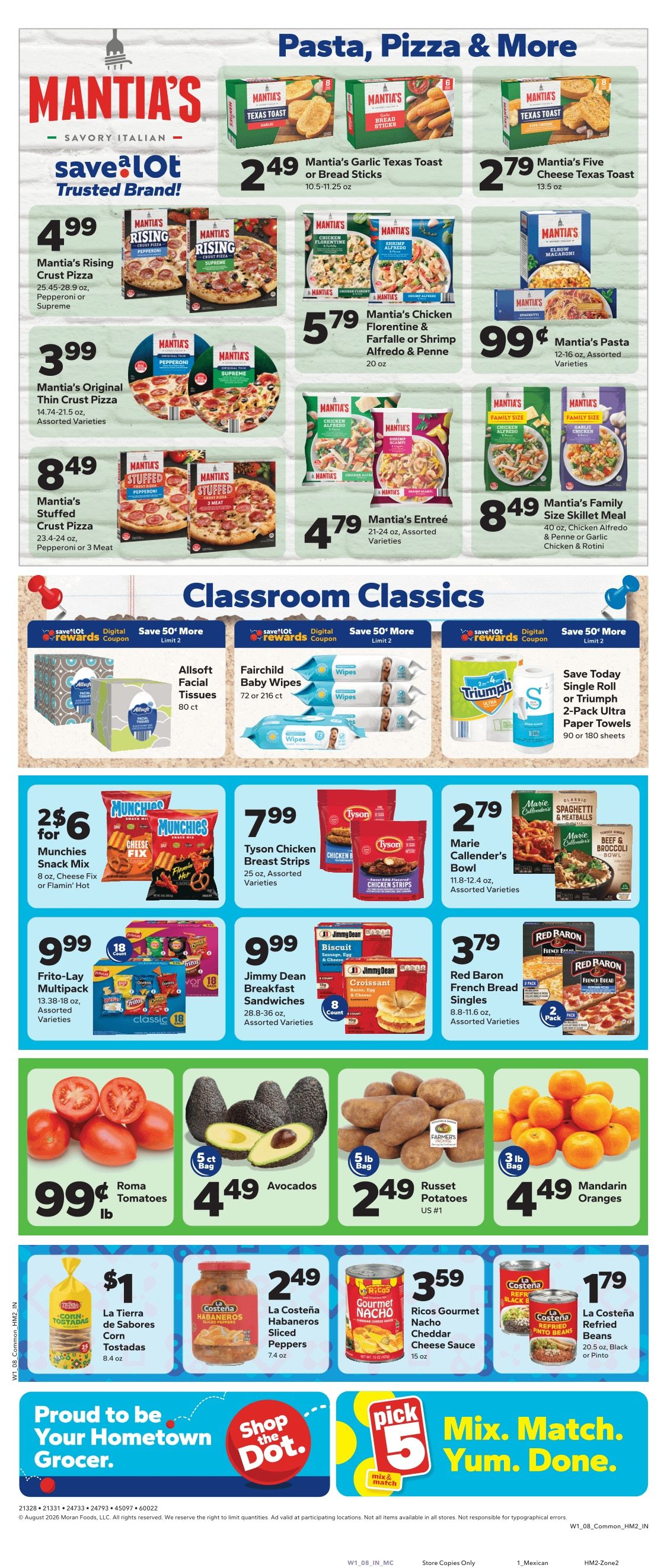 Save a Lot Food Stores (S Bend, IN) Weekly Ad August 5 - 11, 2026