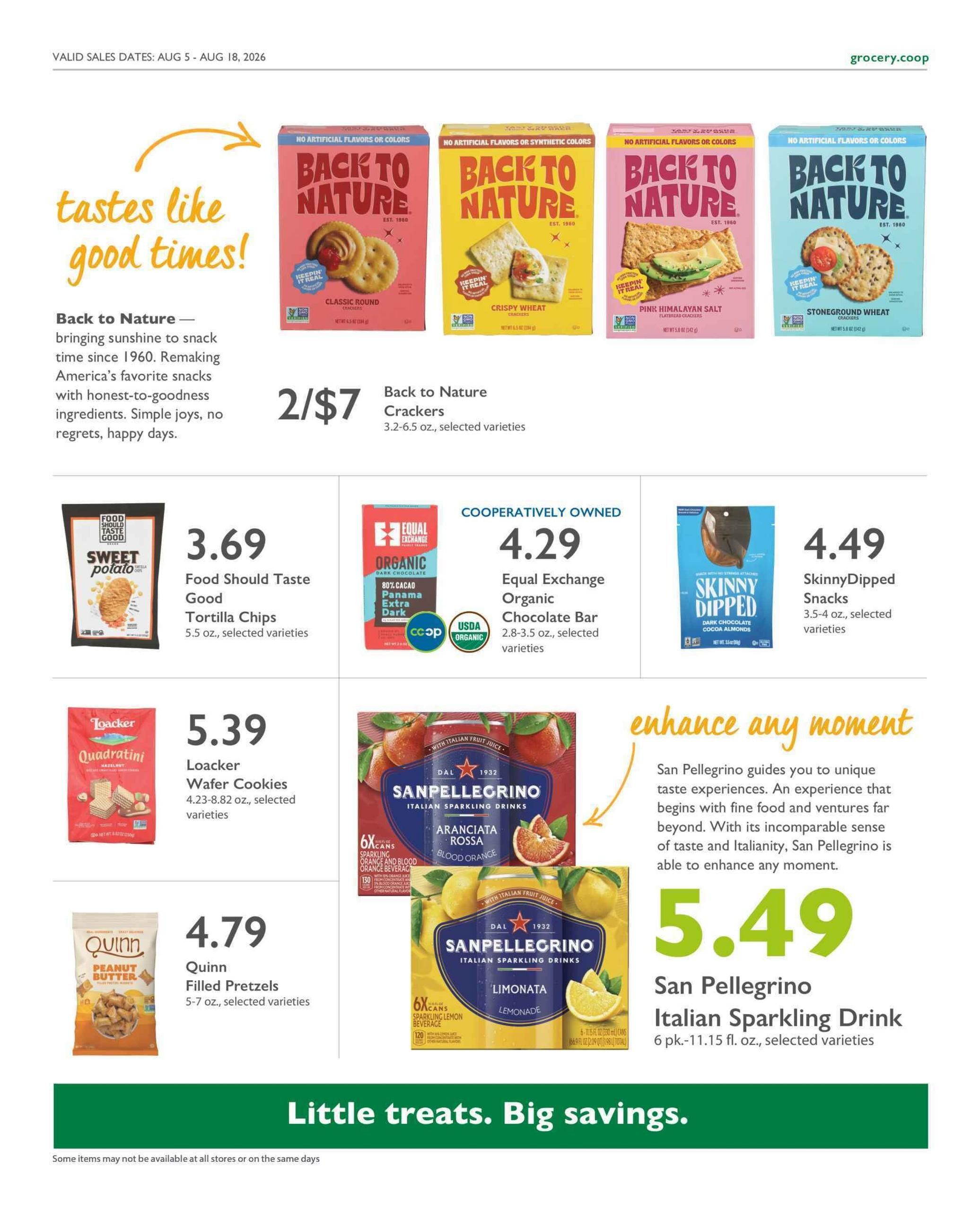 TPSS Co-op Weekly Ad August 5 - 18, 2026