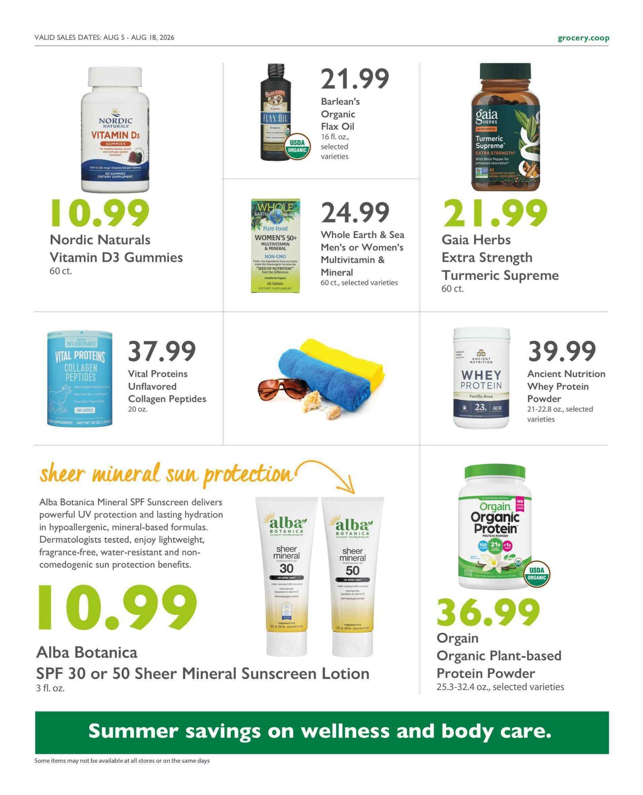 TPSS Co-op Weekly Ad August 5 - 18, 2026