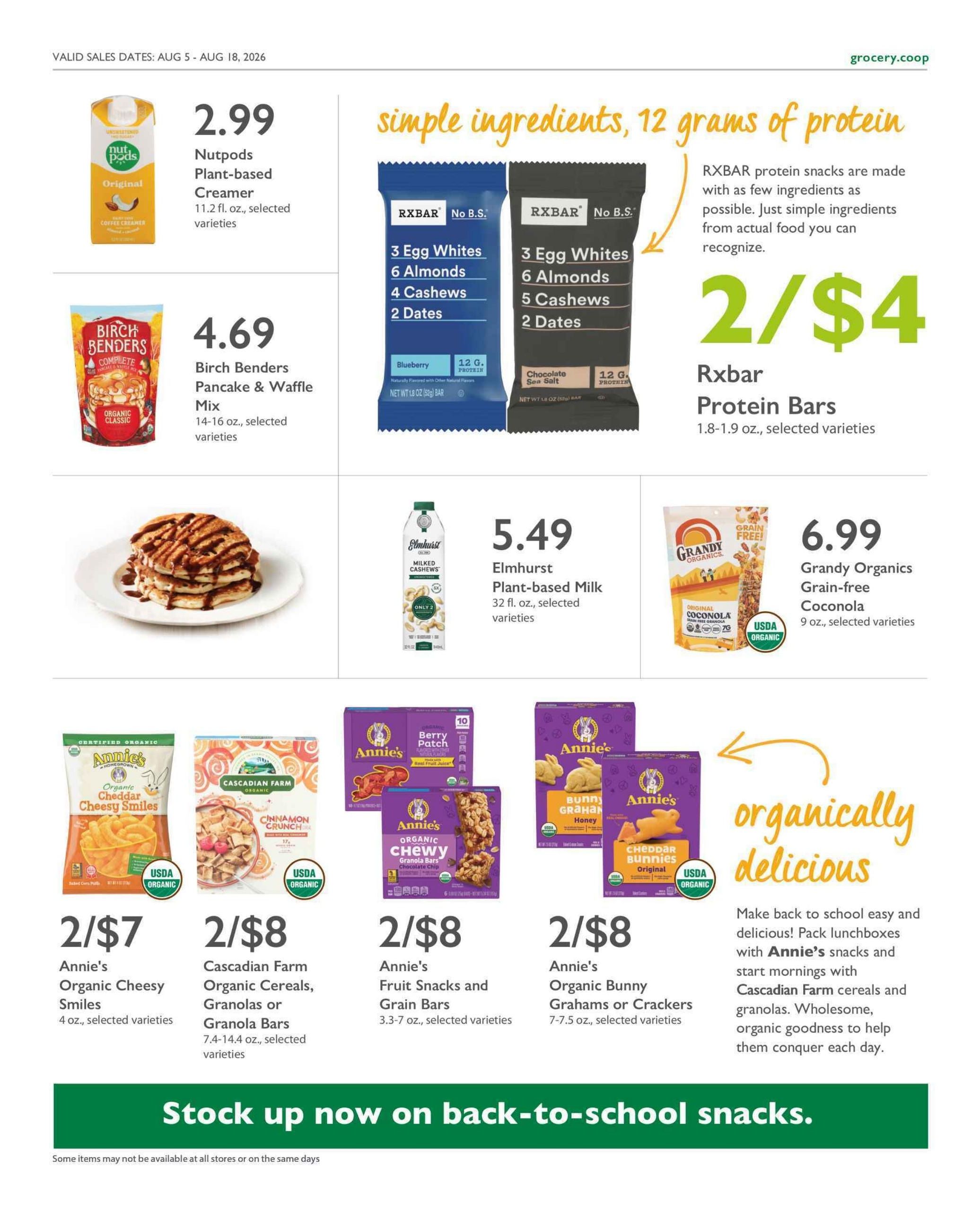 TPSS Co-op Weekly Ad August 5 - 18, 2026