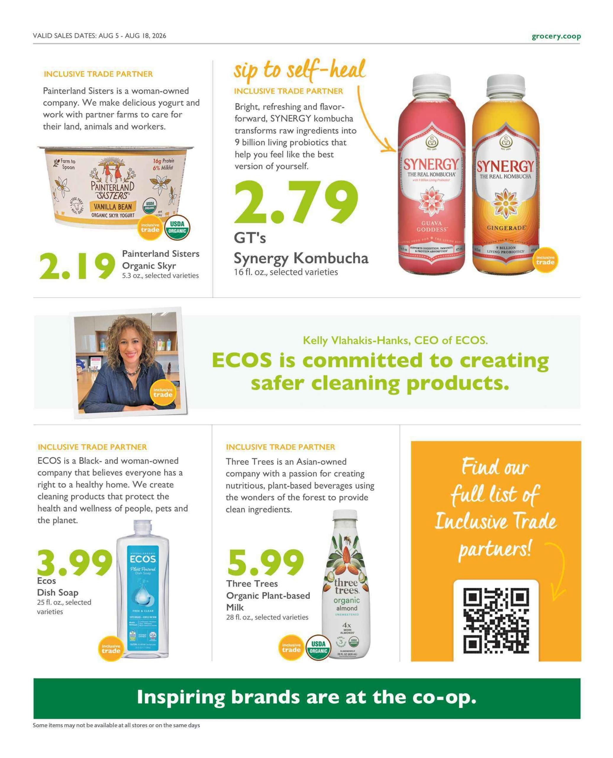 TPSS Co-op Weekly Ad August 5 - 18, 2026