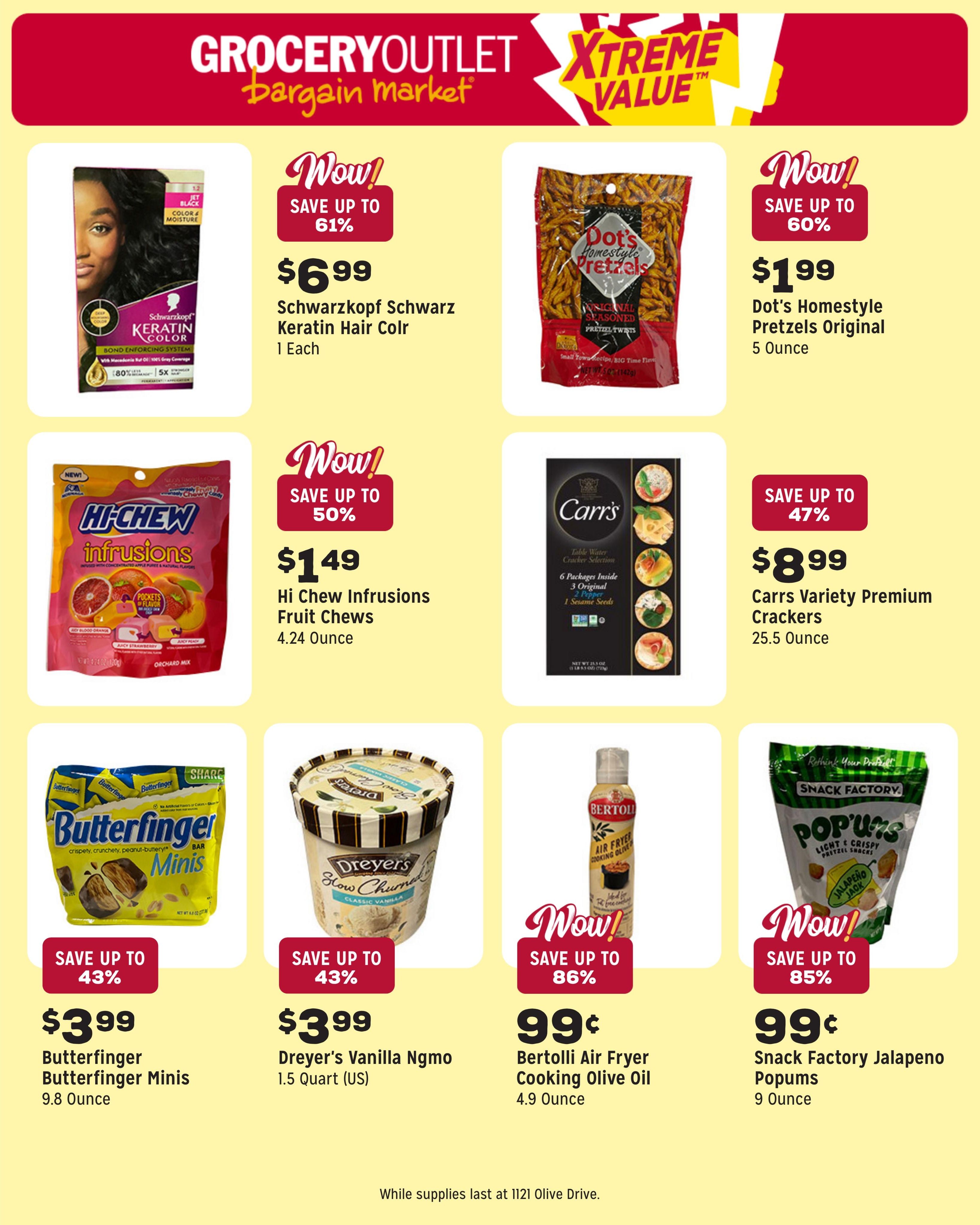 Grocery Outlet (Bakersfield Area, CA) Weekly Ad August 5 - 11, 2026