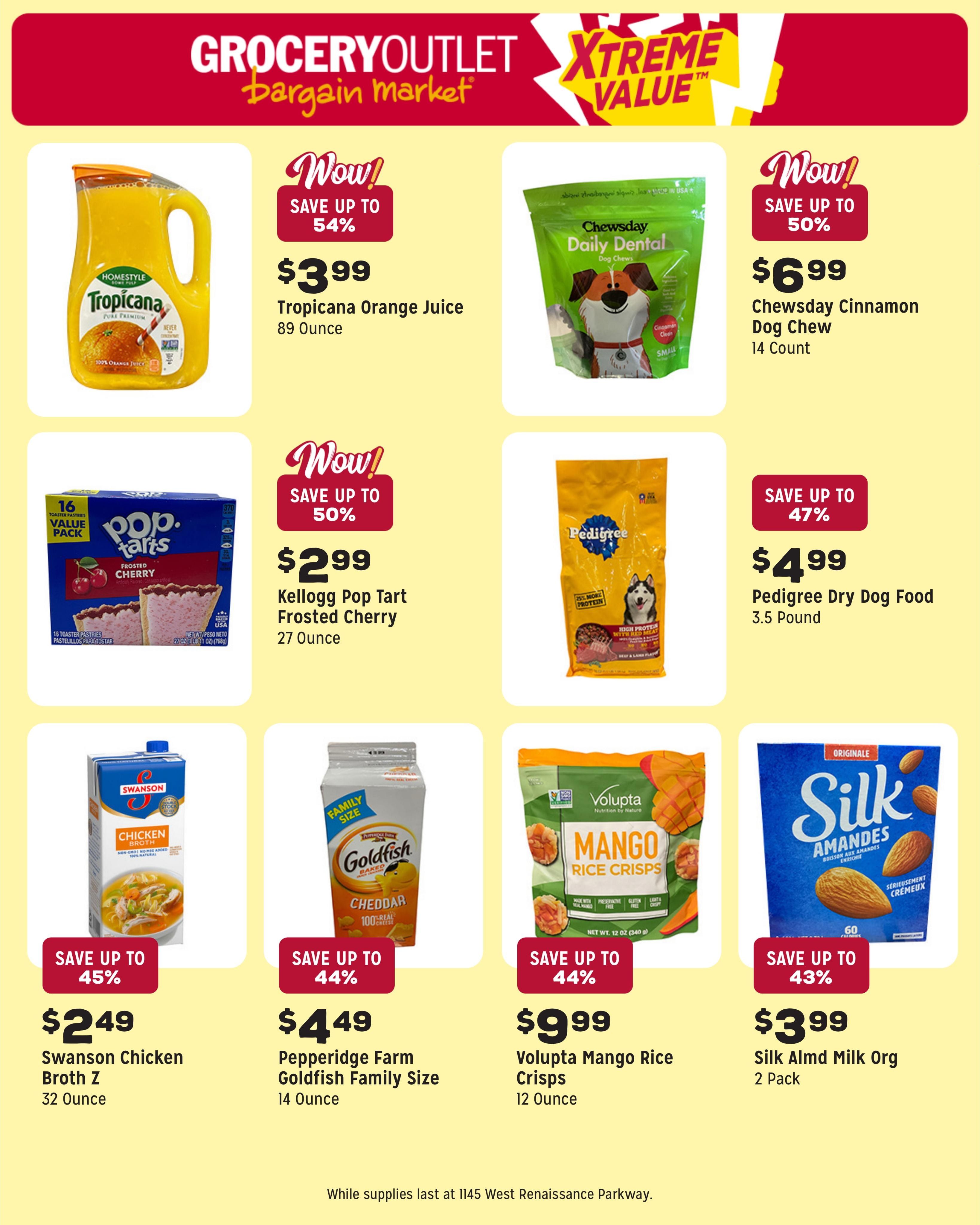 Grocery Outlet (San Bernardino–Rialto Area, CA) Weekly Ad August 5 - 11, 2026
