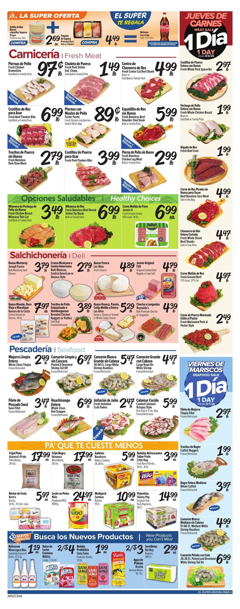 El Super (AZ) Weekly Ad August 5 - 11, 2026