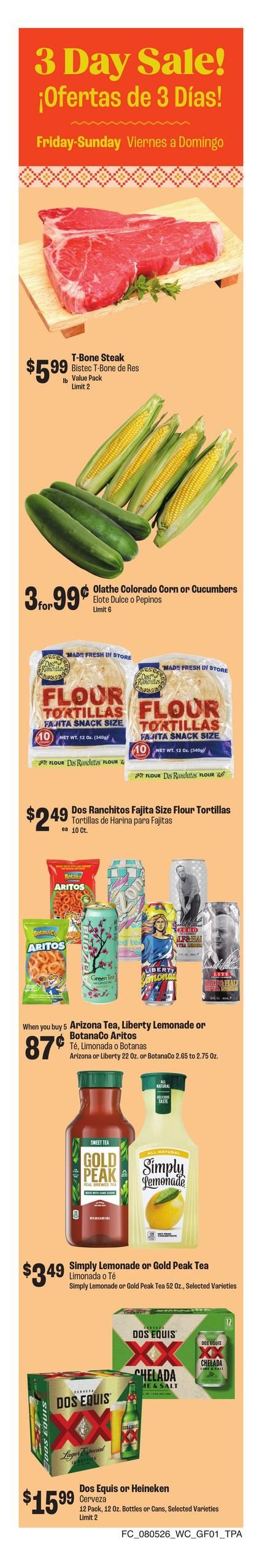 Food City (Surprise–Phoenix Area, AZ) Weekly Ad August 5 - 11, 2026