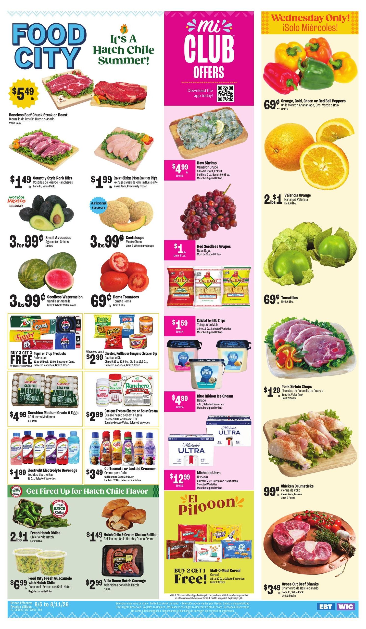 Food City (Surprise–Phoenix Area, AZ) Weekly Ad August 5 - 11, 2026