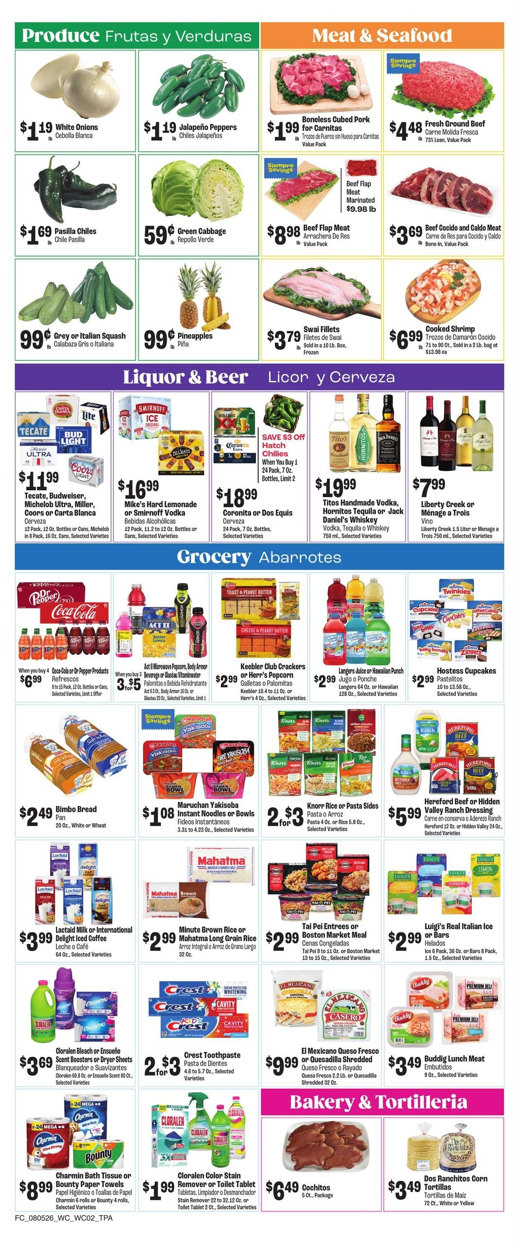 Food City (Surprise–Phoenix Area, AZ) Weekly Ad August 5 - 11, 2026