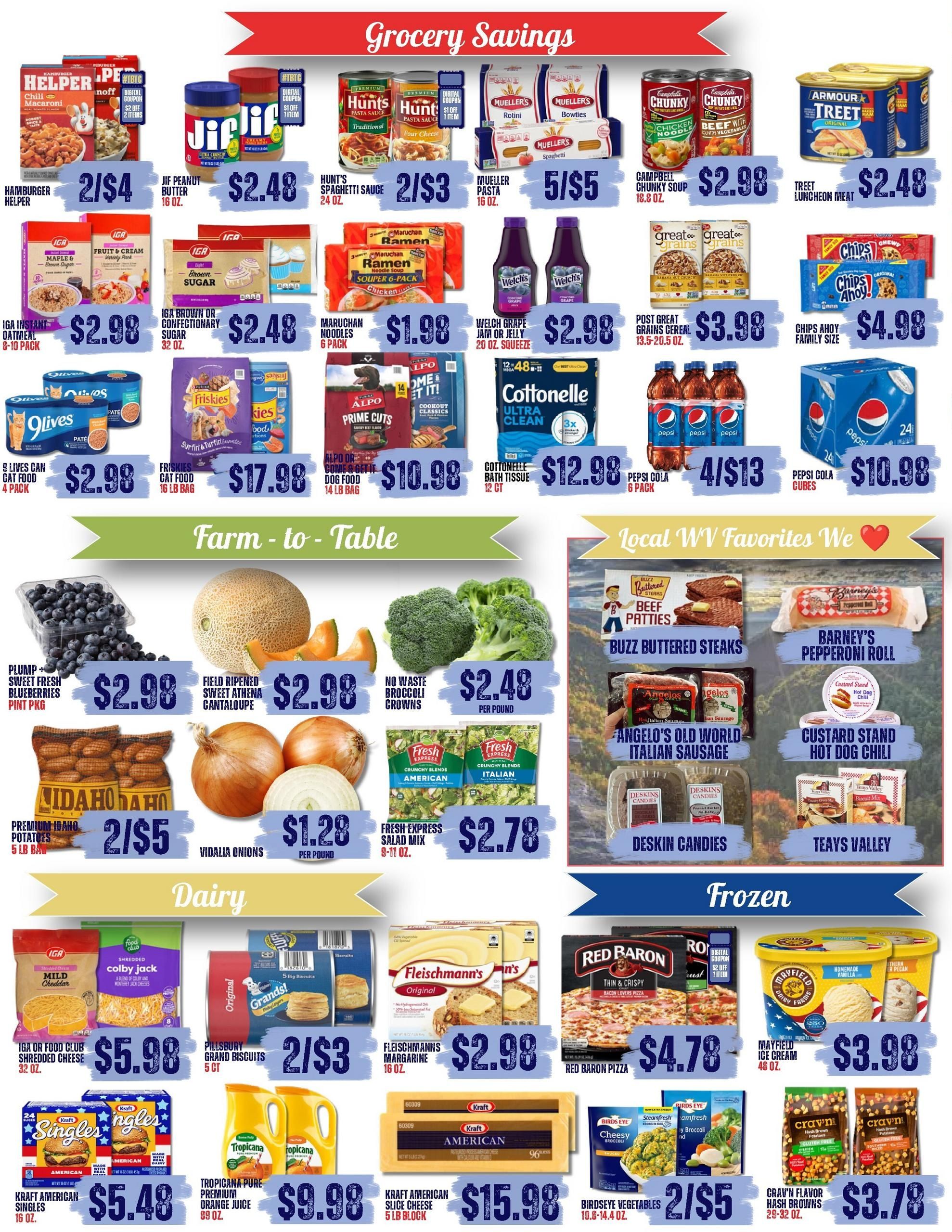 Cornerstone IGA Weekly Ad August 3 - 9, 2026