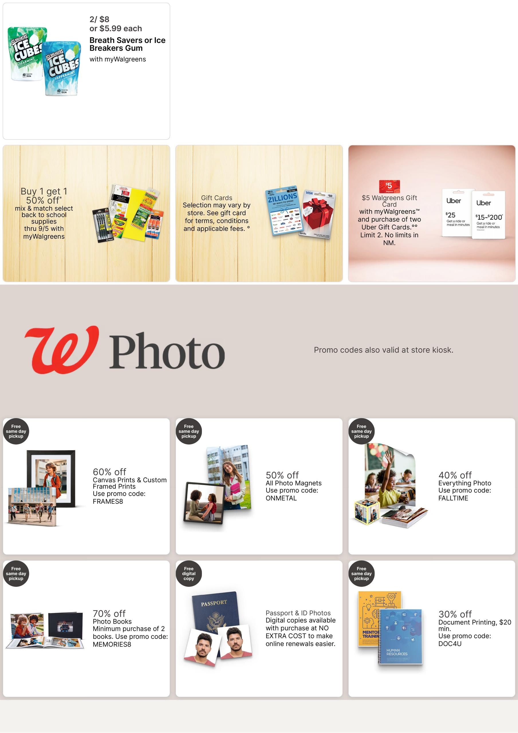 Walgreens (Lafayette–Mamou Area, LA) Weekly Ad August 9 - 15, 2026