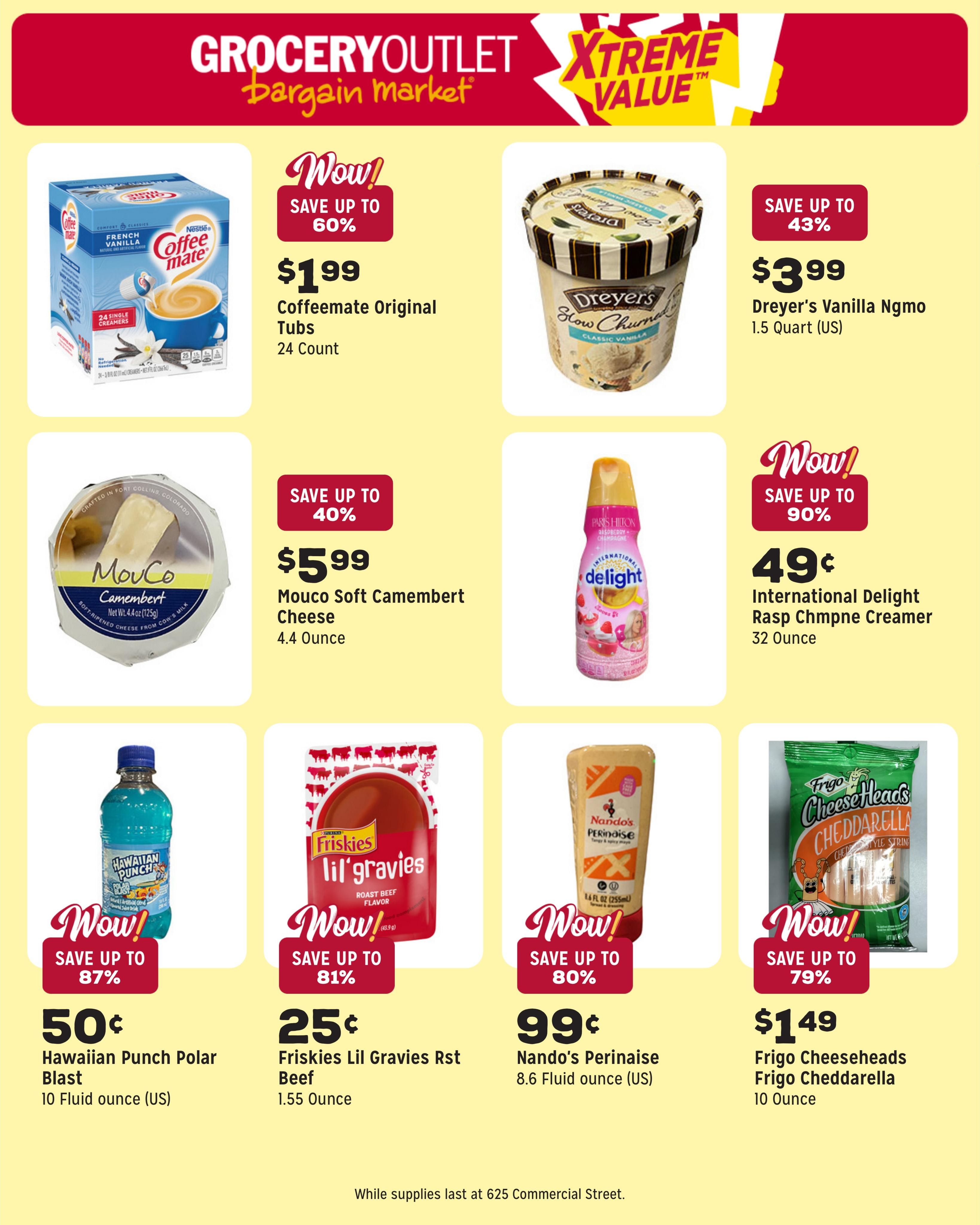 Grocery Outlet (Eureka Area, CA) Weekly Ad August 5 - 11, 2026