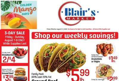 Blair's Market Weekly Ad August 5 - 11, 2026