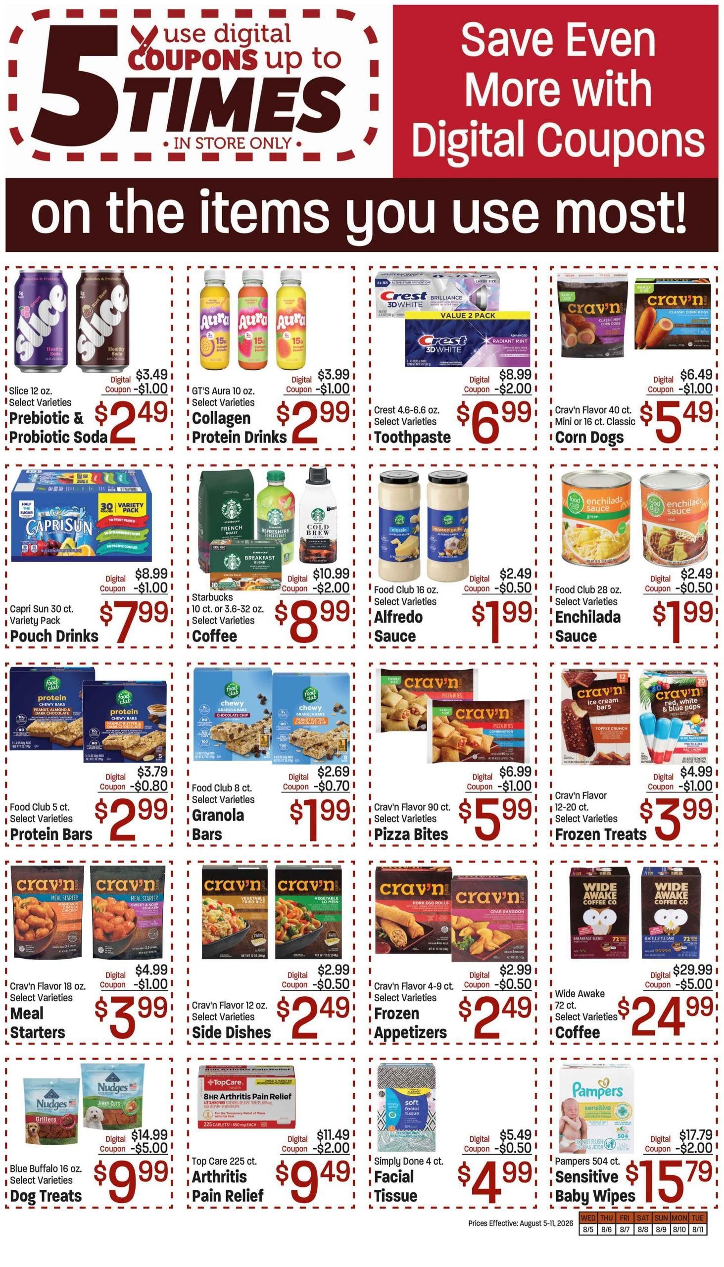 Blair's Market Weekly Ad August 5 - 11, 2026