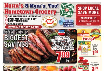 Norm's Hometown Grocery Weekly Ad August 5 - 11, 2026