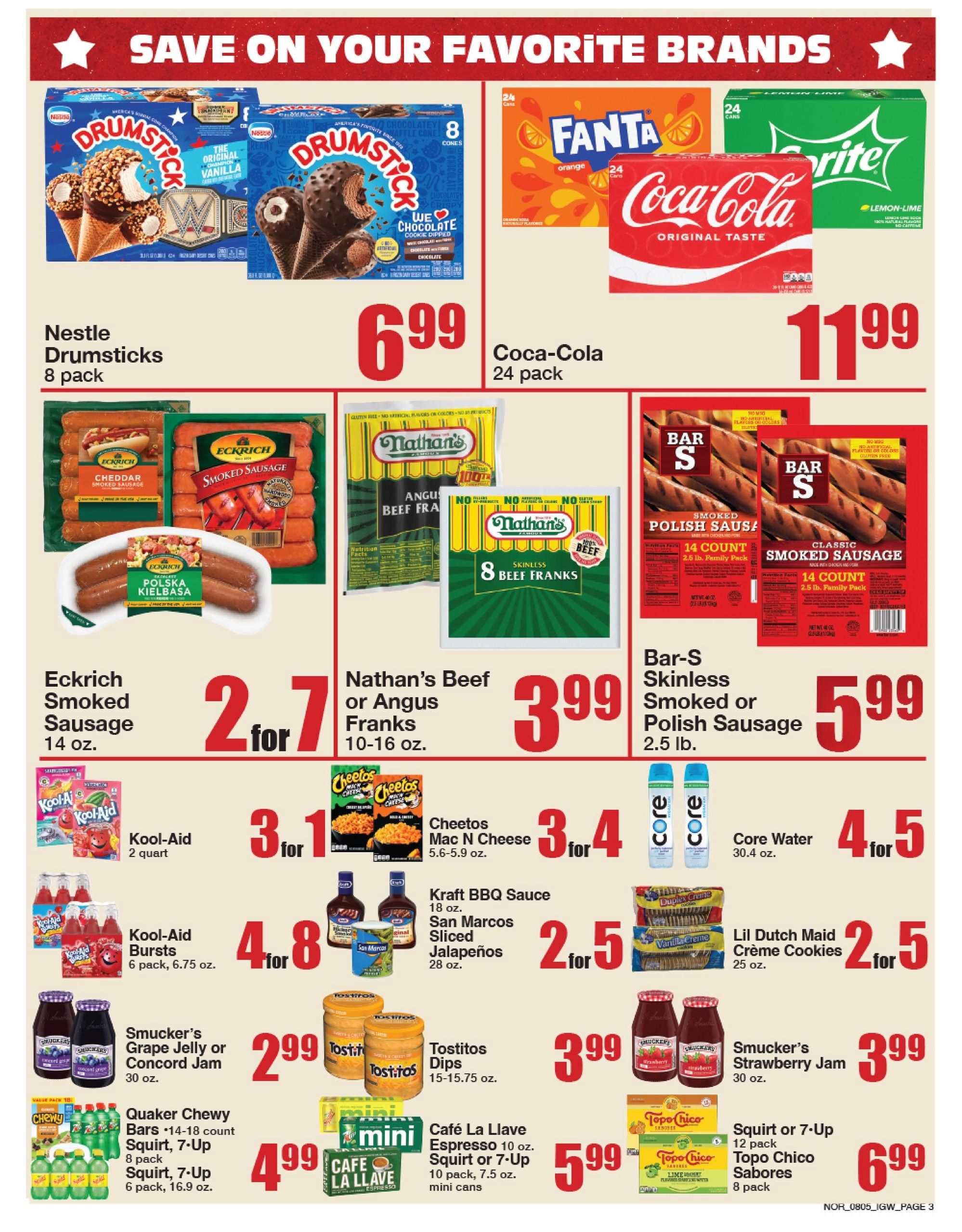 Norm's Hometown Grocery Weekly Ad August 5 - 11, 2026