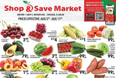 Shop And Save Market Weekly Ad August 5 - 11, 2026