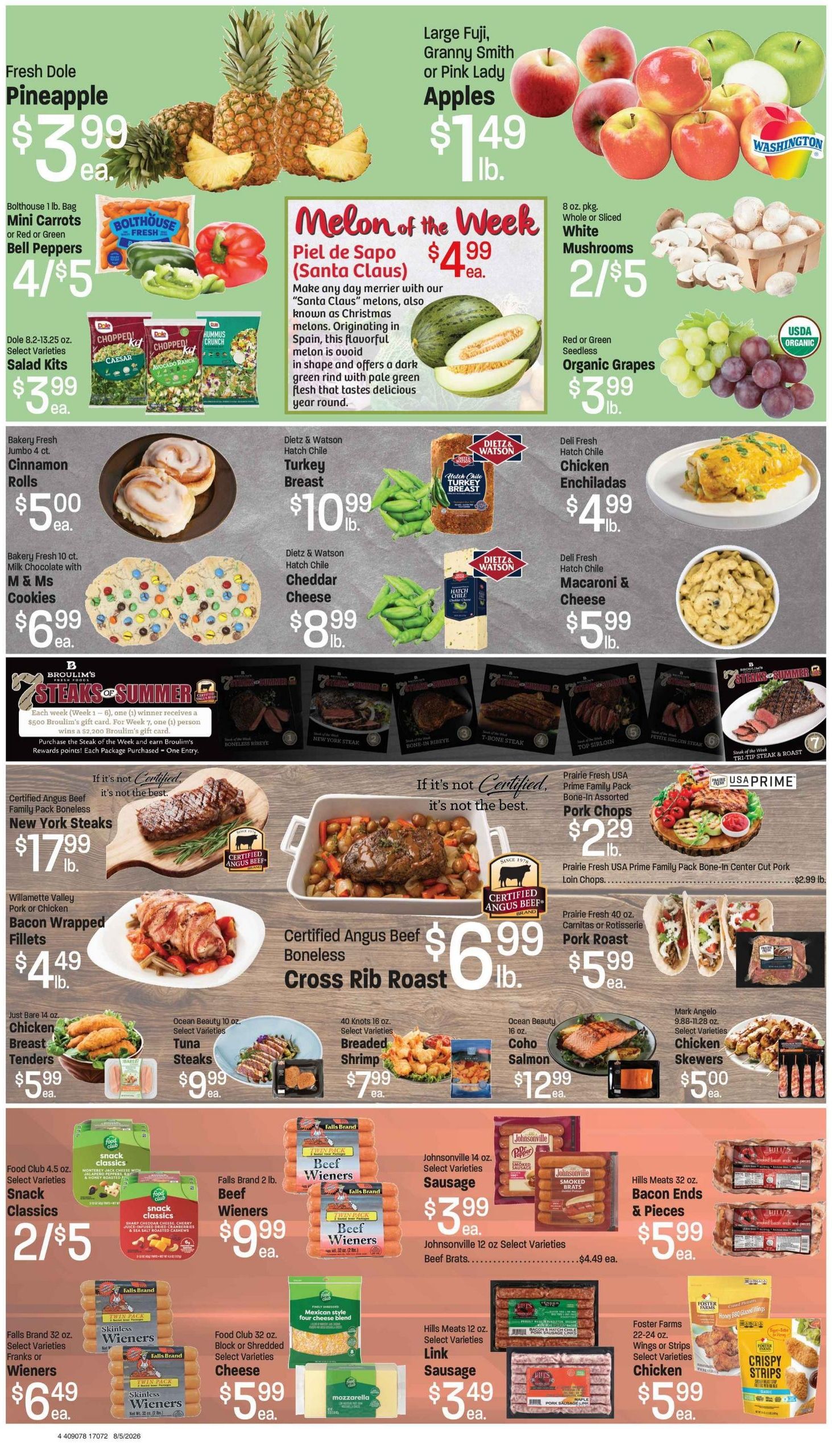 Broulim's Weekly Ad August 5 - 11, 2026