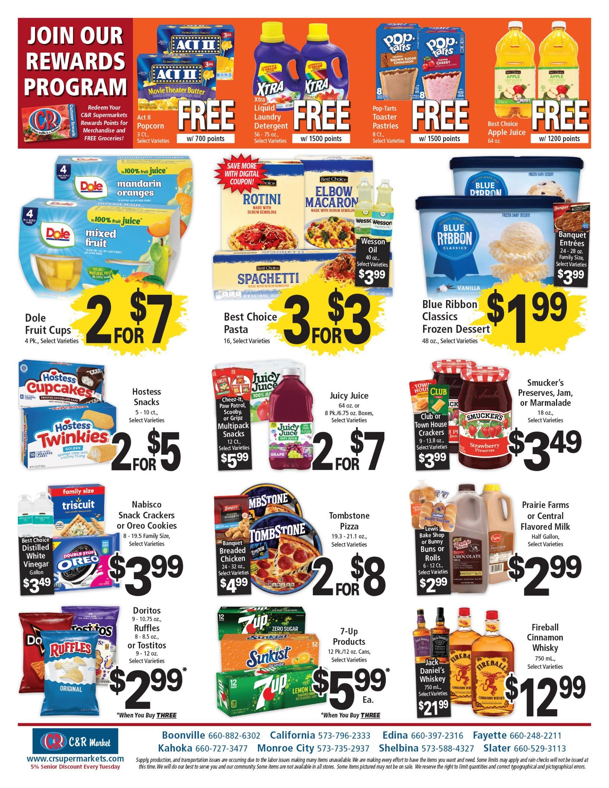 C&R Supermarkets (MO) Weekly Ad August 5 - 11, 2026