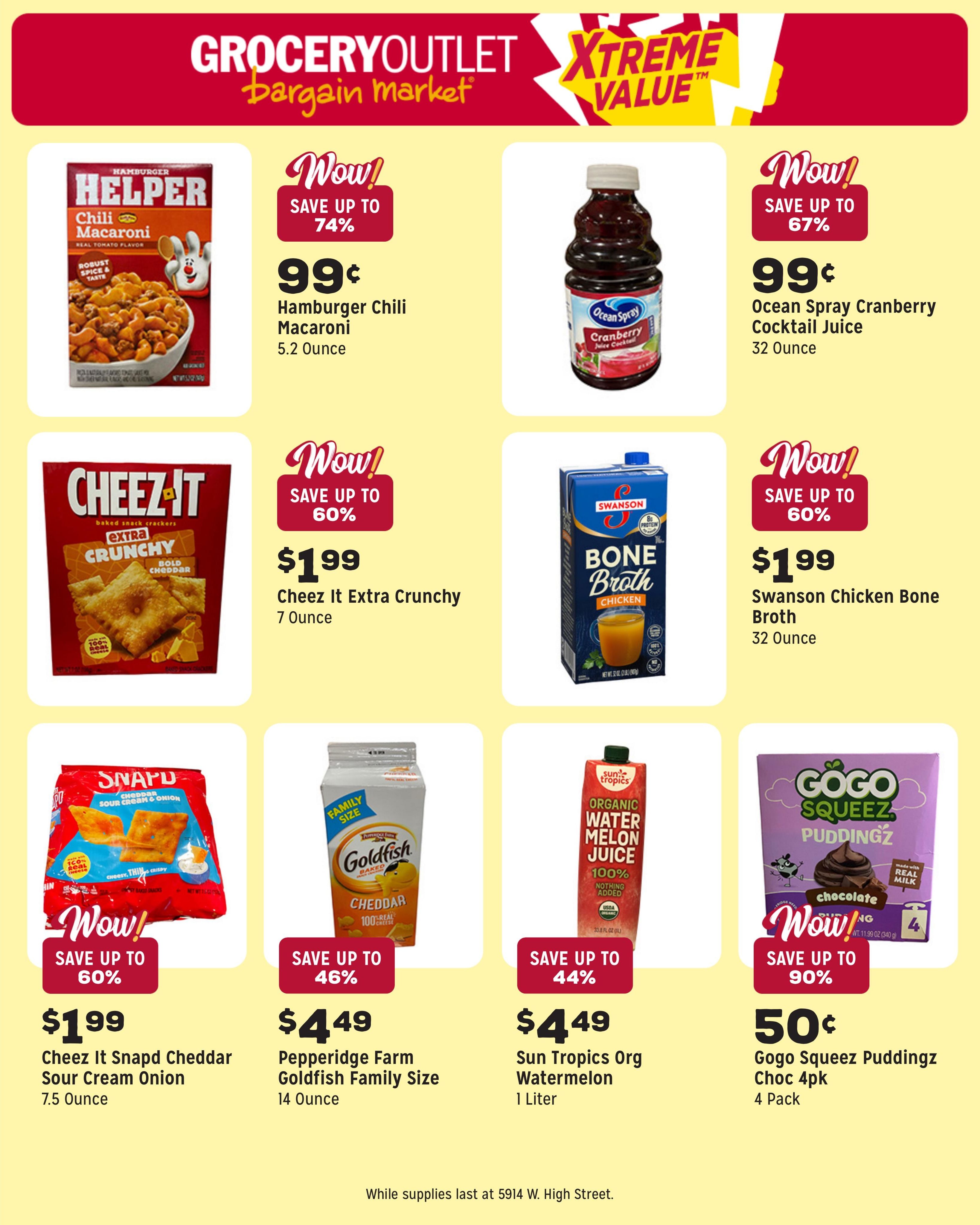 Grocery Outlet (Newport News–Hampton Area, VA) Weekly Ad August 5 - 11, 2026