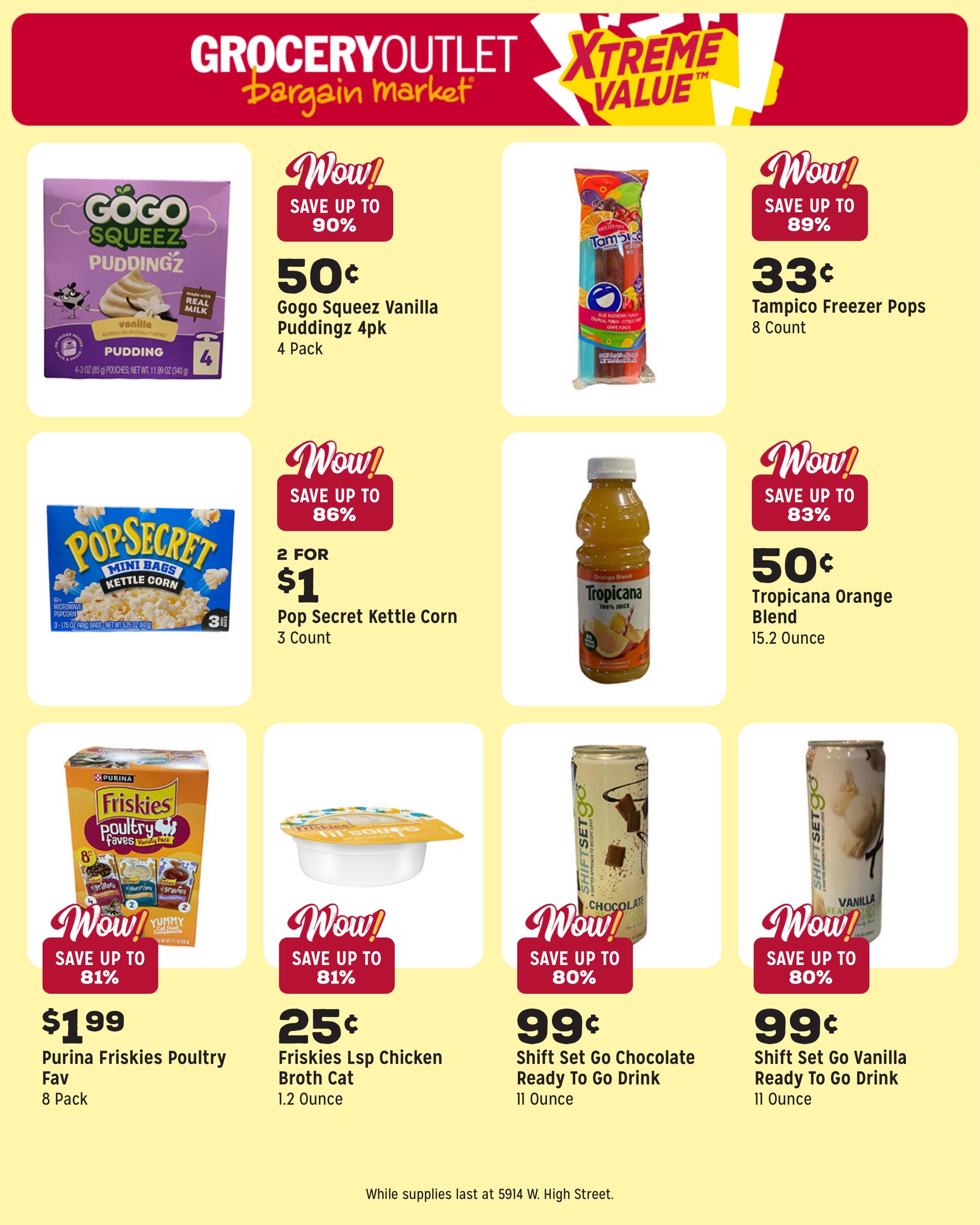 Grocery Outlet (Newport News–Hampton Area, VA) Weekly Ad August 5 - 11, 2026