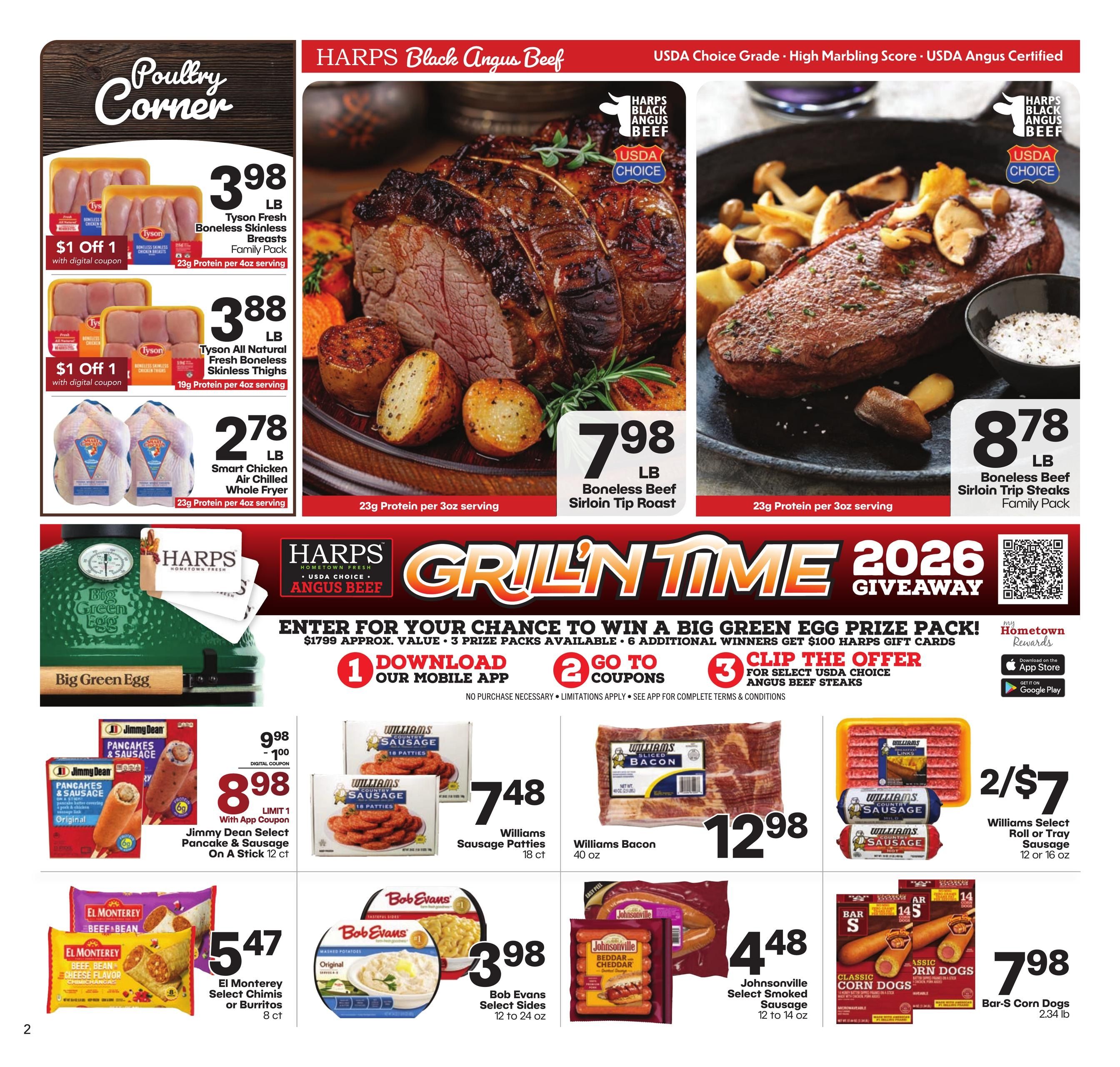 Harps Foods (Cape Girardeau–Burfordville Area, IL–MO) Weekly Ad August 5 - 11, 2026