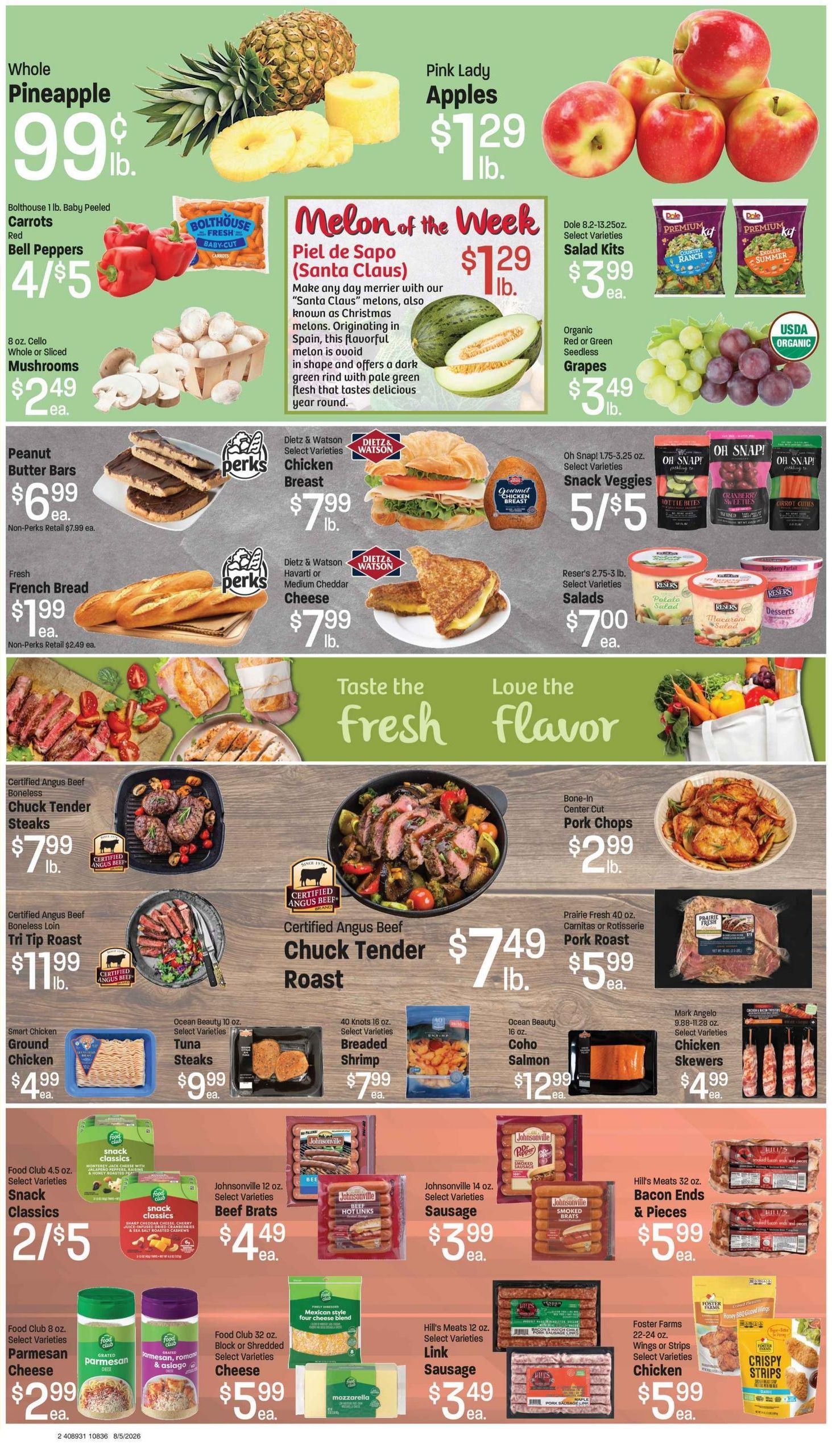 Lin's Fresh Market Weekly Ad August 5 - 11, 2026