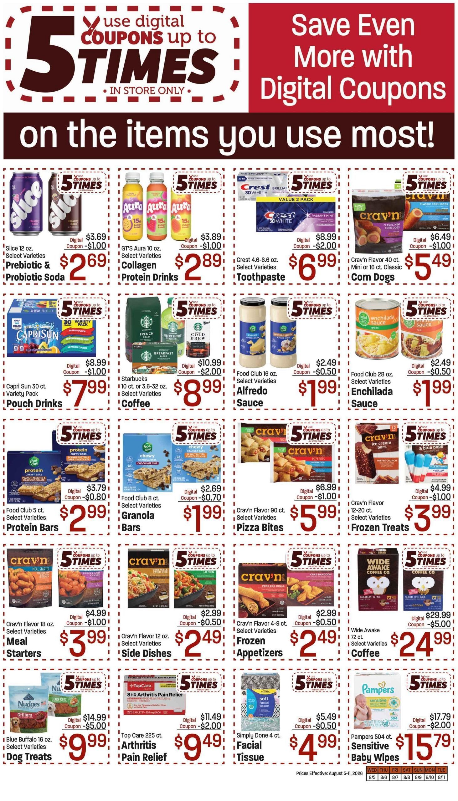 Lin's Fresh Market Weekly Ad August 5 - 11, 2026