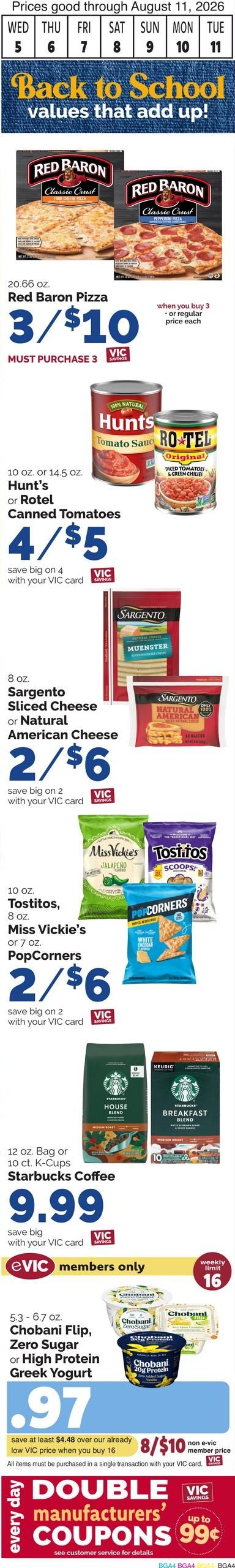 Harris Teeter (DE, MD) Weekly Ad August 5 - 11, 2026