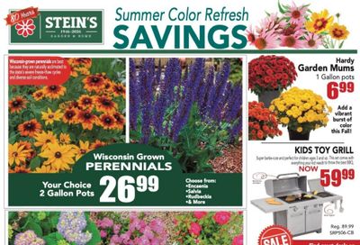 Stein's Garden and Home (Milwaukee–Green Bay Area, WI) Weekly Ad August 5 - 11, 2026