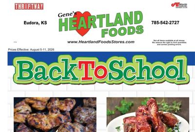 Gene's Heartland Foods USA Weekly Ad August 5 - 11, 2026