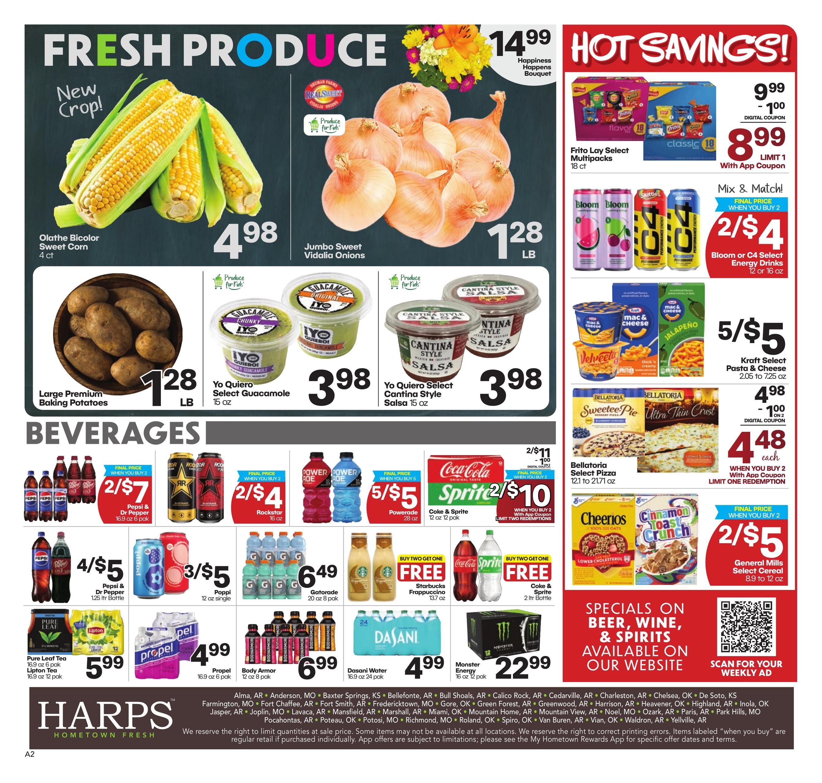 Harps Foods (Alpena Area, AR) Weekly Ad August 5 - 11, 2026