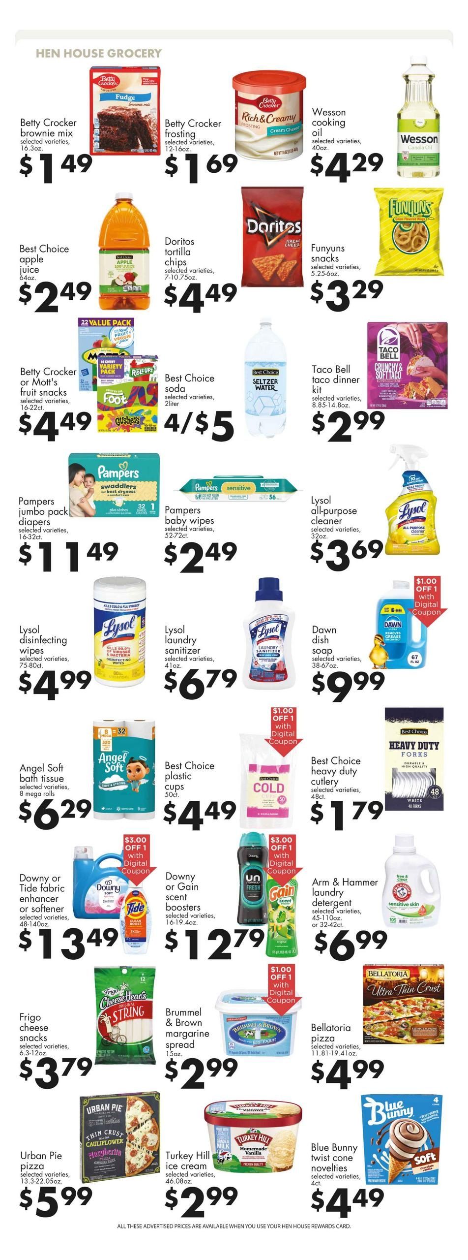 Hen House Weekly Ad August 5 - 11, 2026