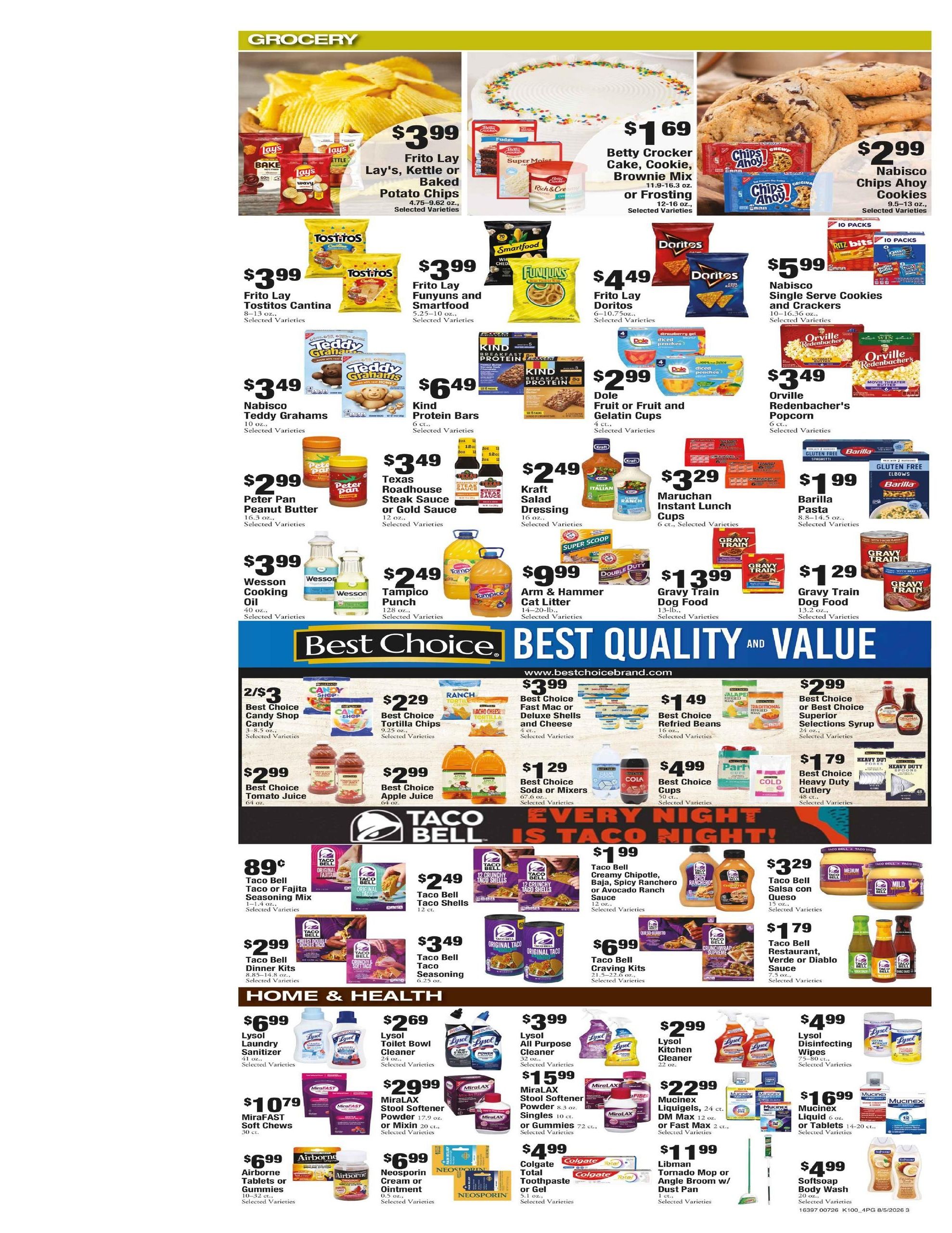 Payless Discount Foods (Olathe–Overland Park Area, KS) Weekly Ad August 5 - 11, 2026