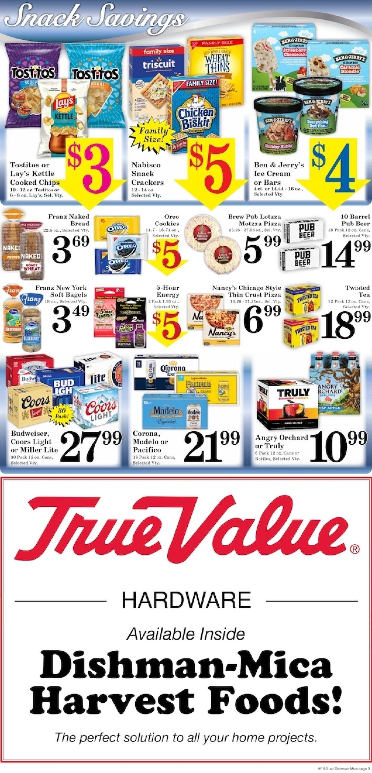 Harvest Foods (Spokane–Mica Area, WA) Weekly Ad August 5 - 11, 2026
