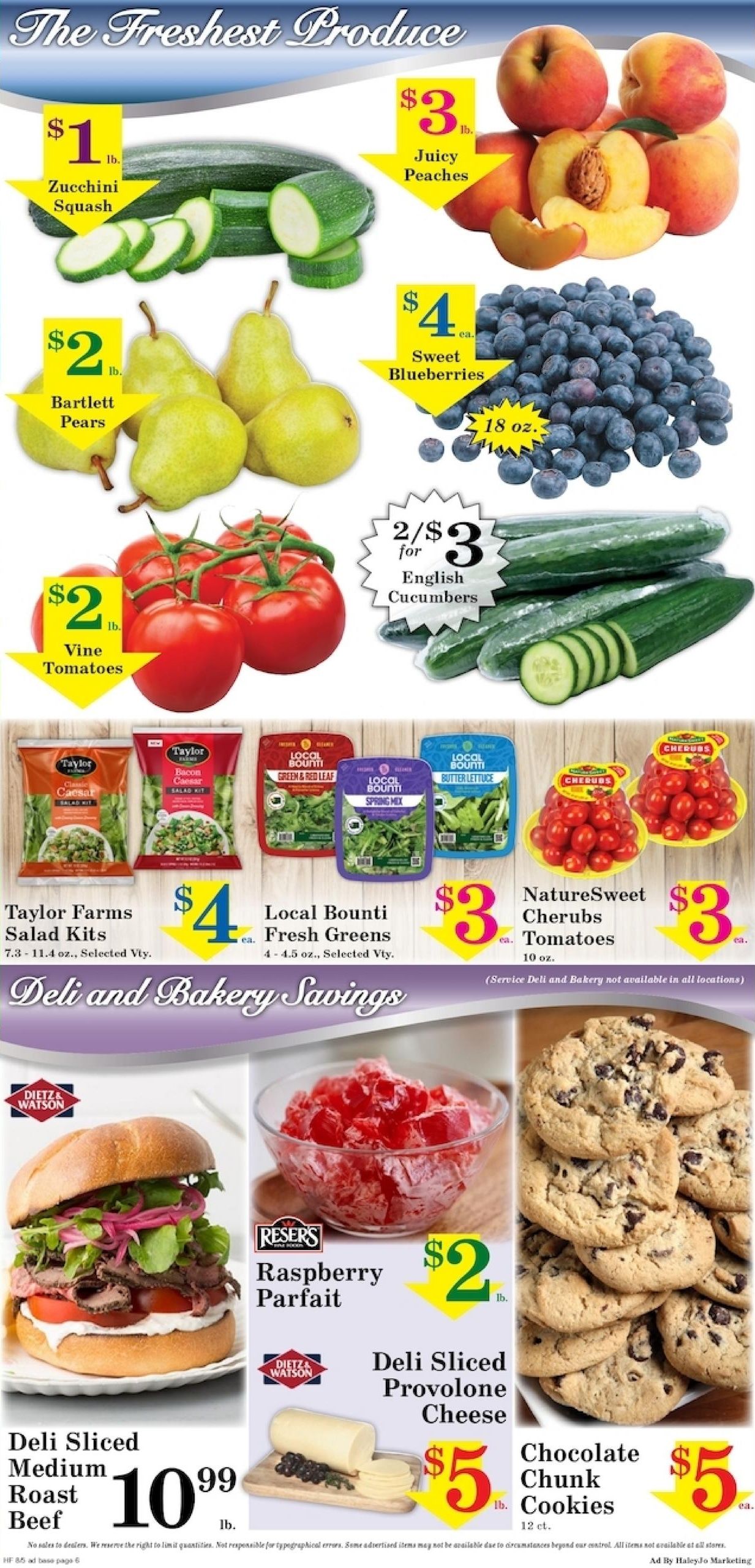 Harvest Foods (Spokane–Mica Area, WA) Weekly Ad August 5 - 11, 2026