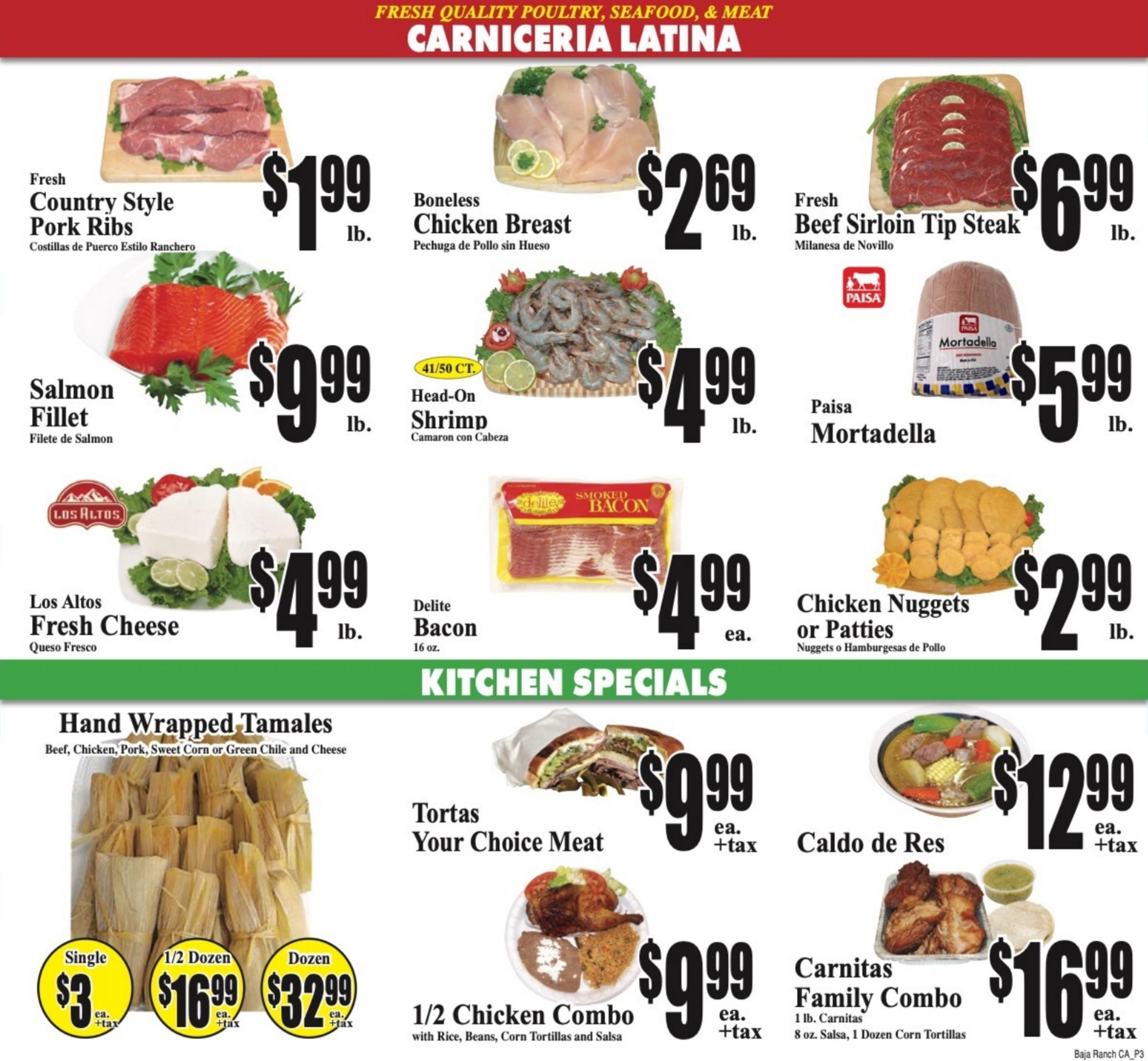 Baja Ranch Supermarket Weekly Ad August 5 - 11, 2026