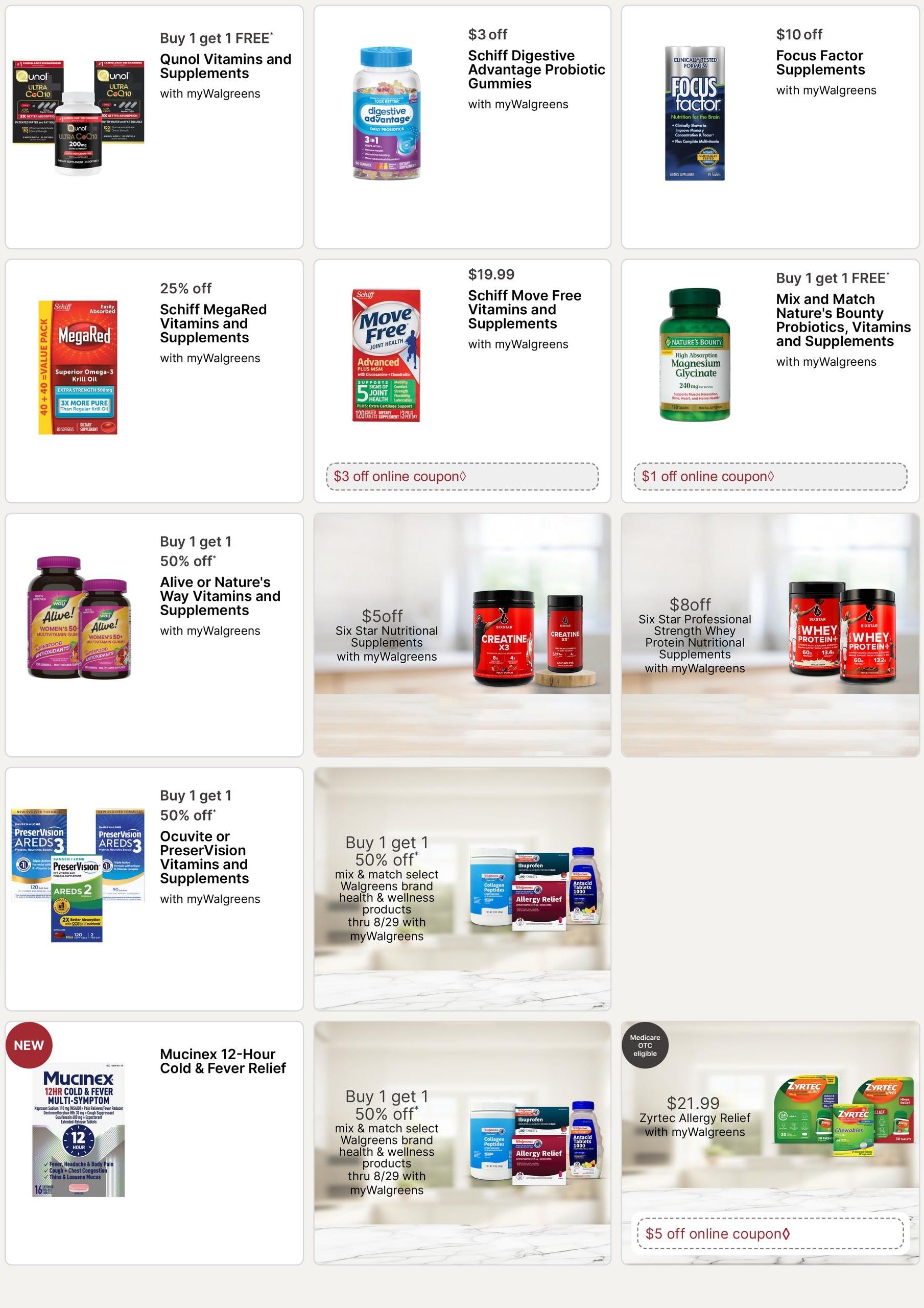 Walgreens (Albany Area, NY) Weekly Ad August 9 - 15, 2026
