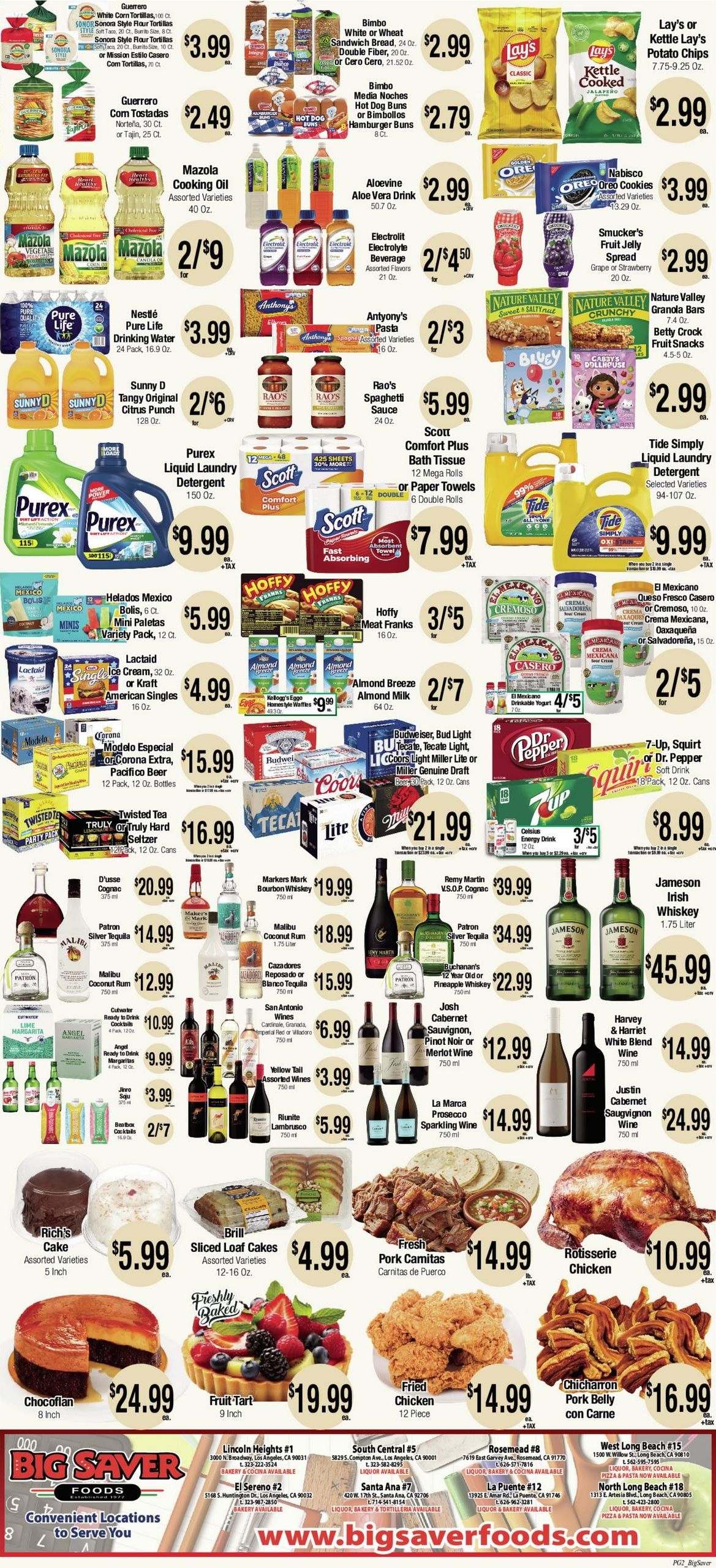 Big Saver Foods Weekly Ad August 5 - 11, 2026