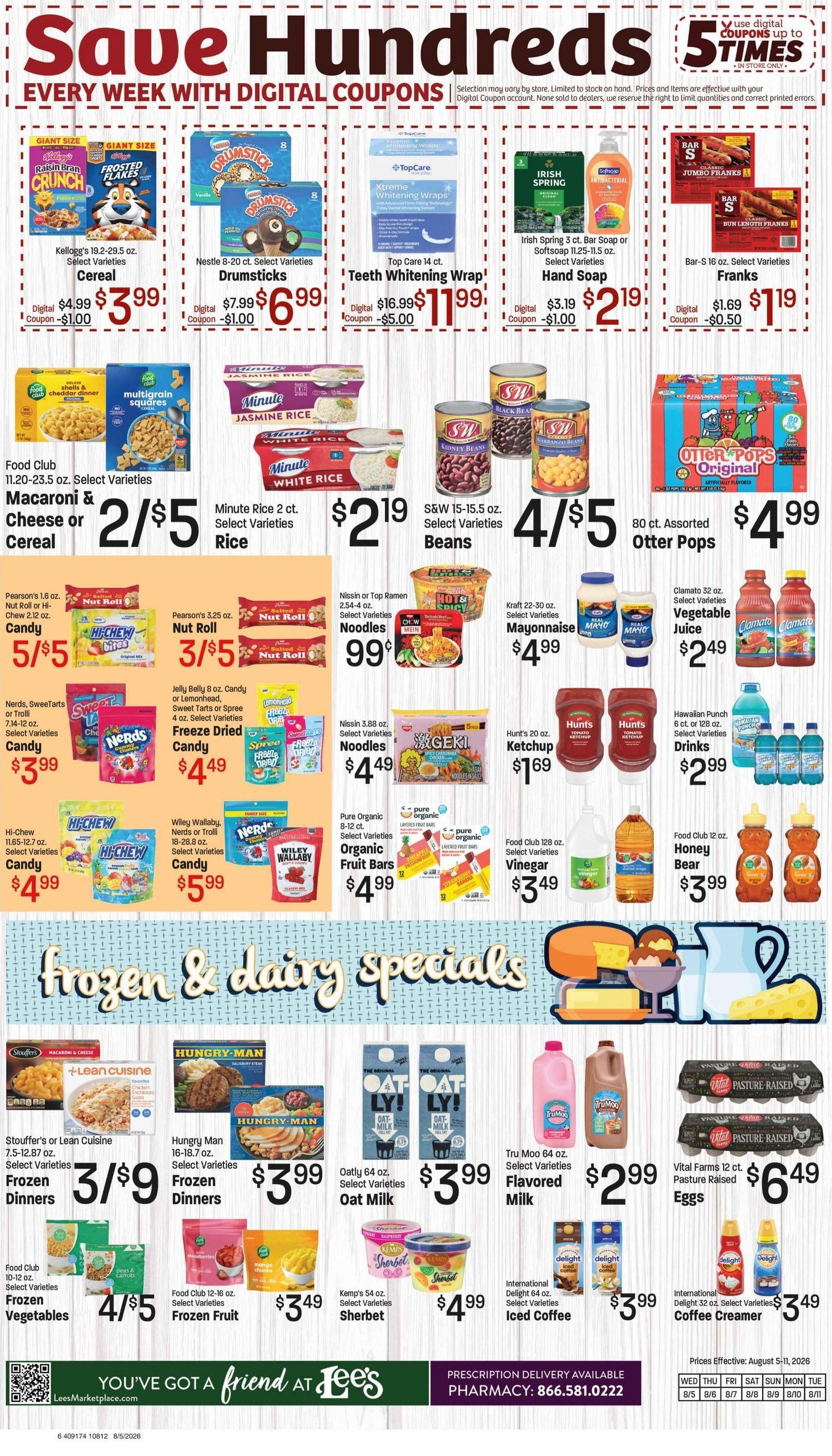 Lee's Marketplace (Salt Lake City–Centerville Area, UT) Weekly Ad August 5 - 11, 2026