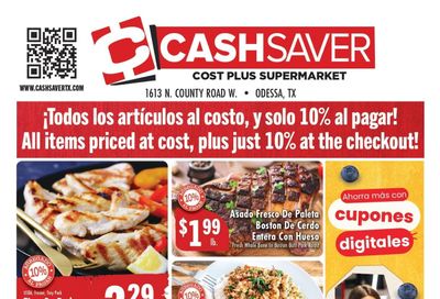 Cash Saver Texas Weekly Ad August 5 - 11, 2026